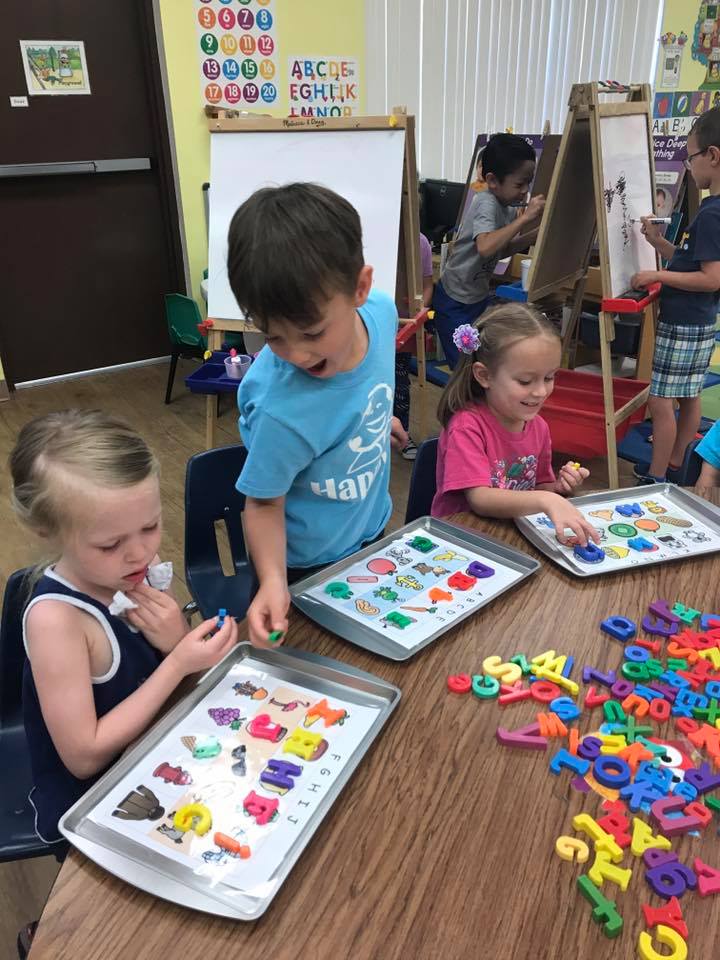 Cookie tray letter sound game! - First Step Learning Center
