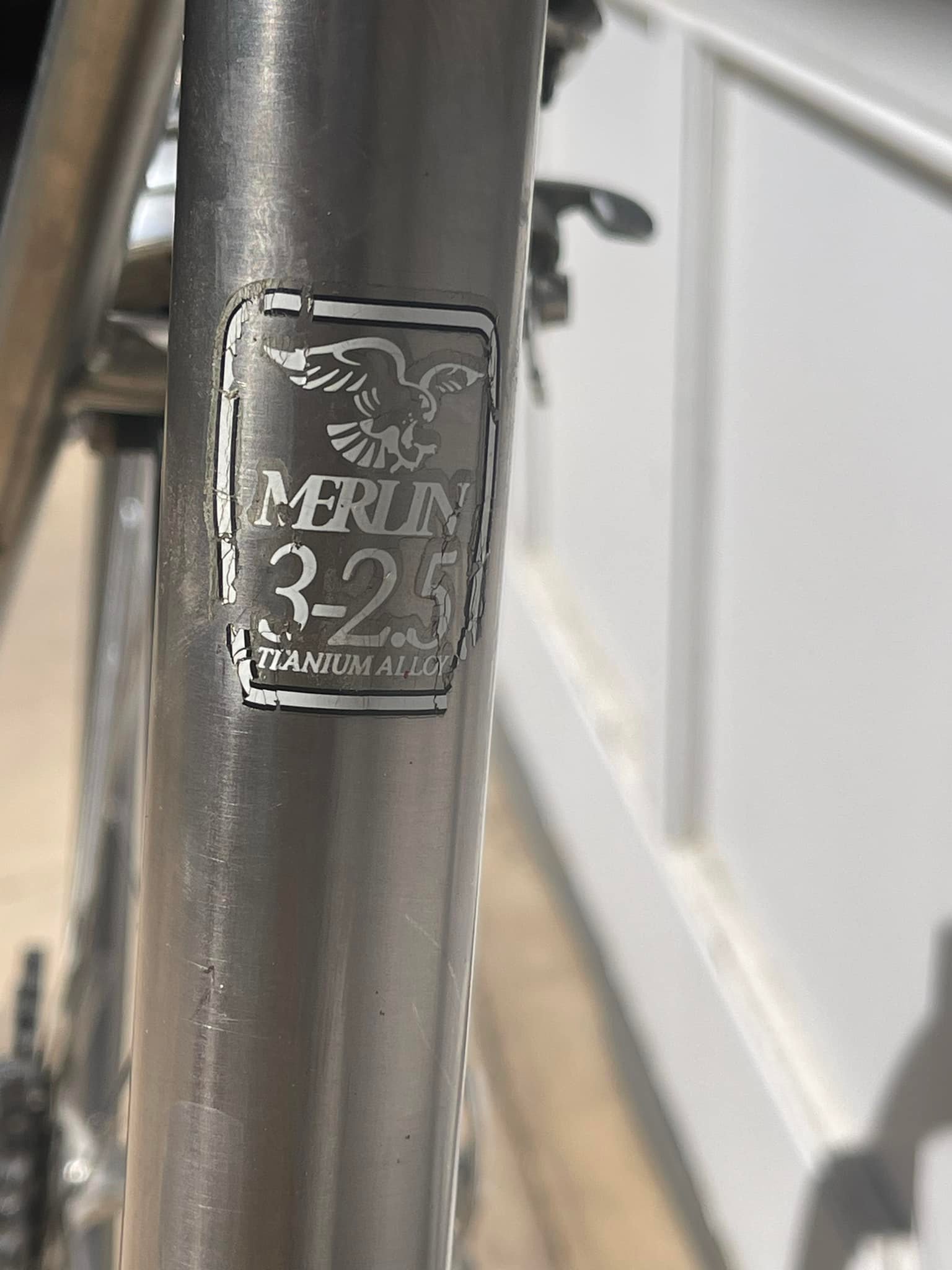 Merlin Aerial 47cm bike for sale with Dura-Ace and carbon fork