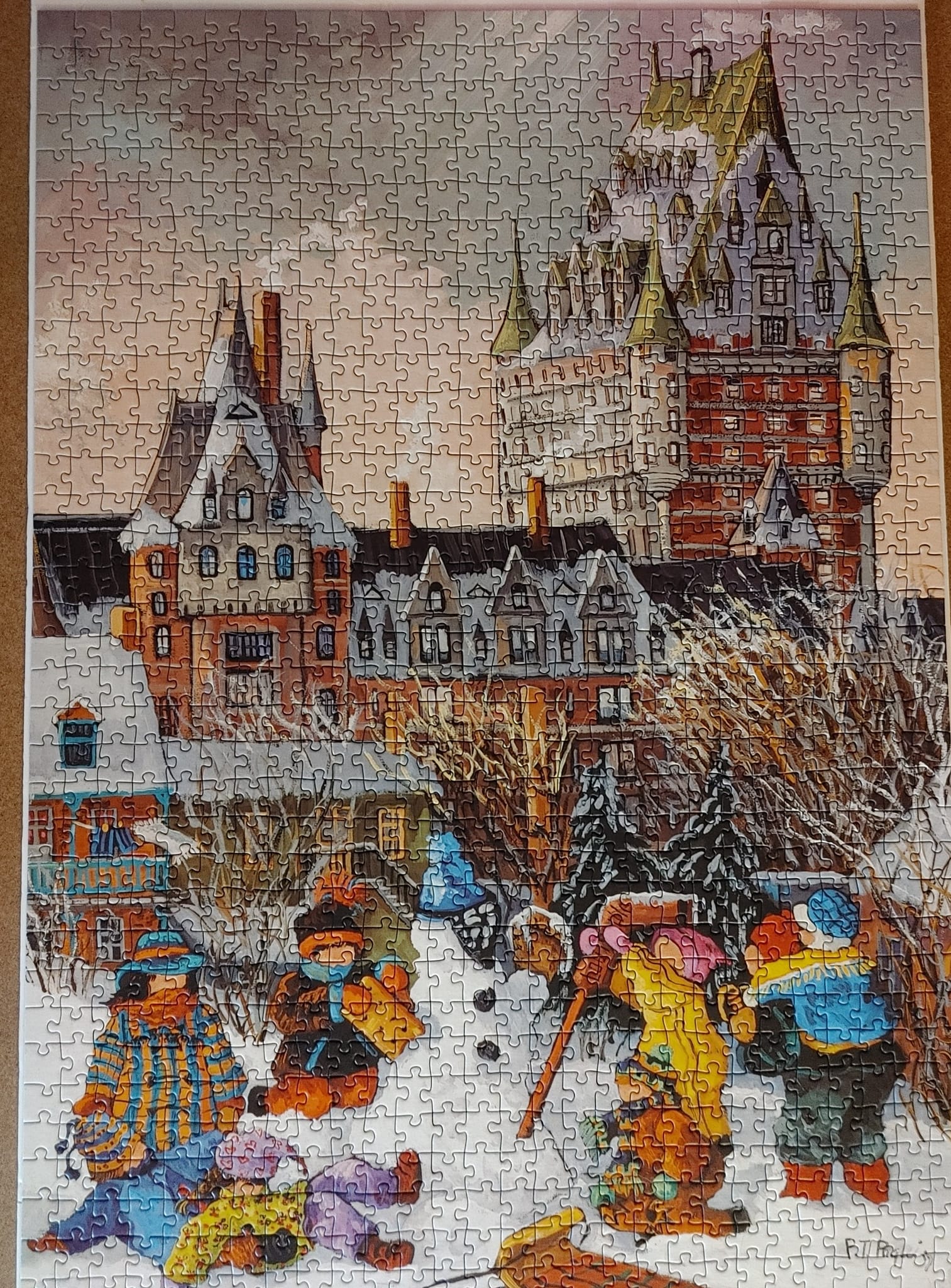 Pierre Belvedere 1000 piece puzzle by Pauline Paquin