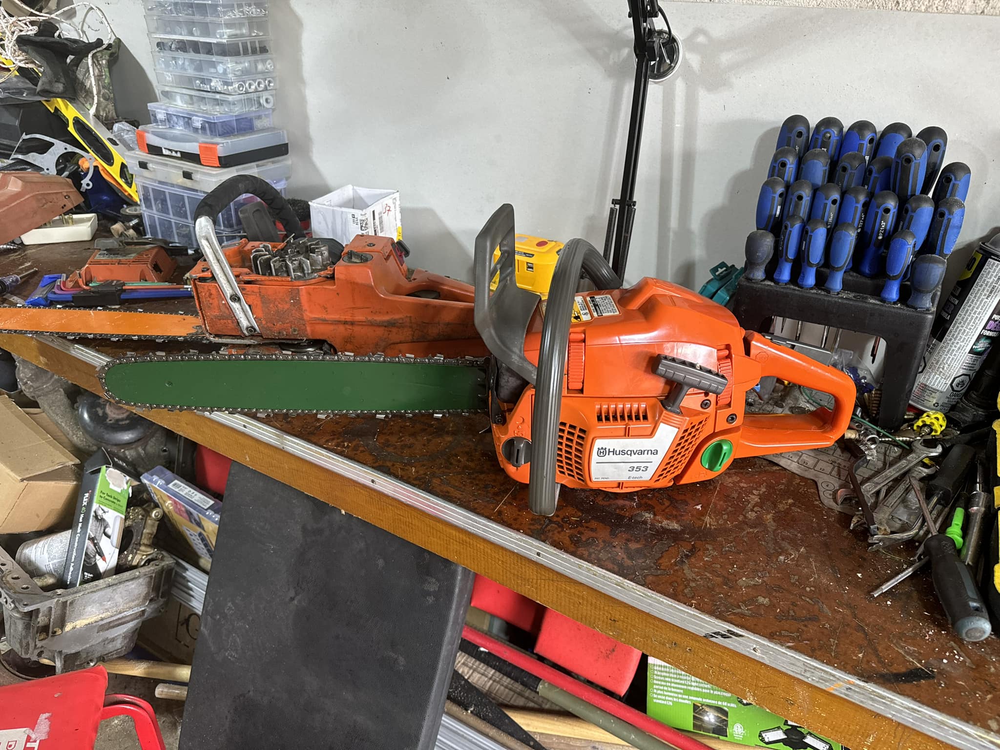 Husqvarna 353 chainsaw first impressions