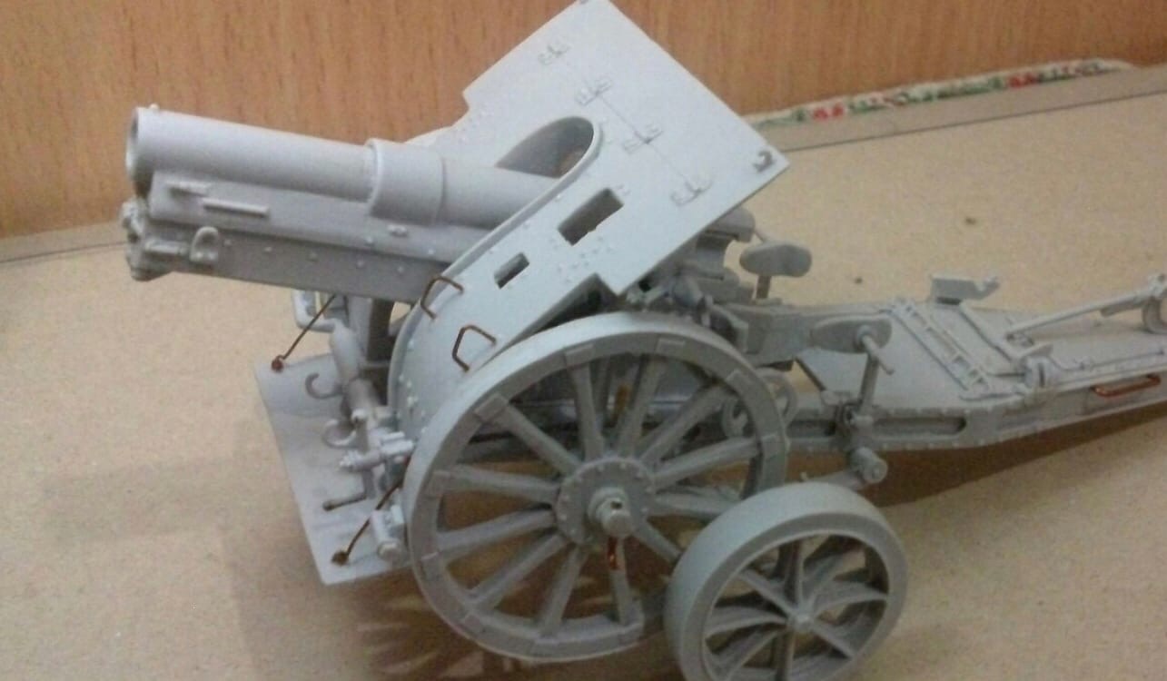ITALIAN BREDA 501 CON CANNONE 90/53, modello in resina Scala 1/35 - N°rif. 35100 EUR 160,00