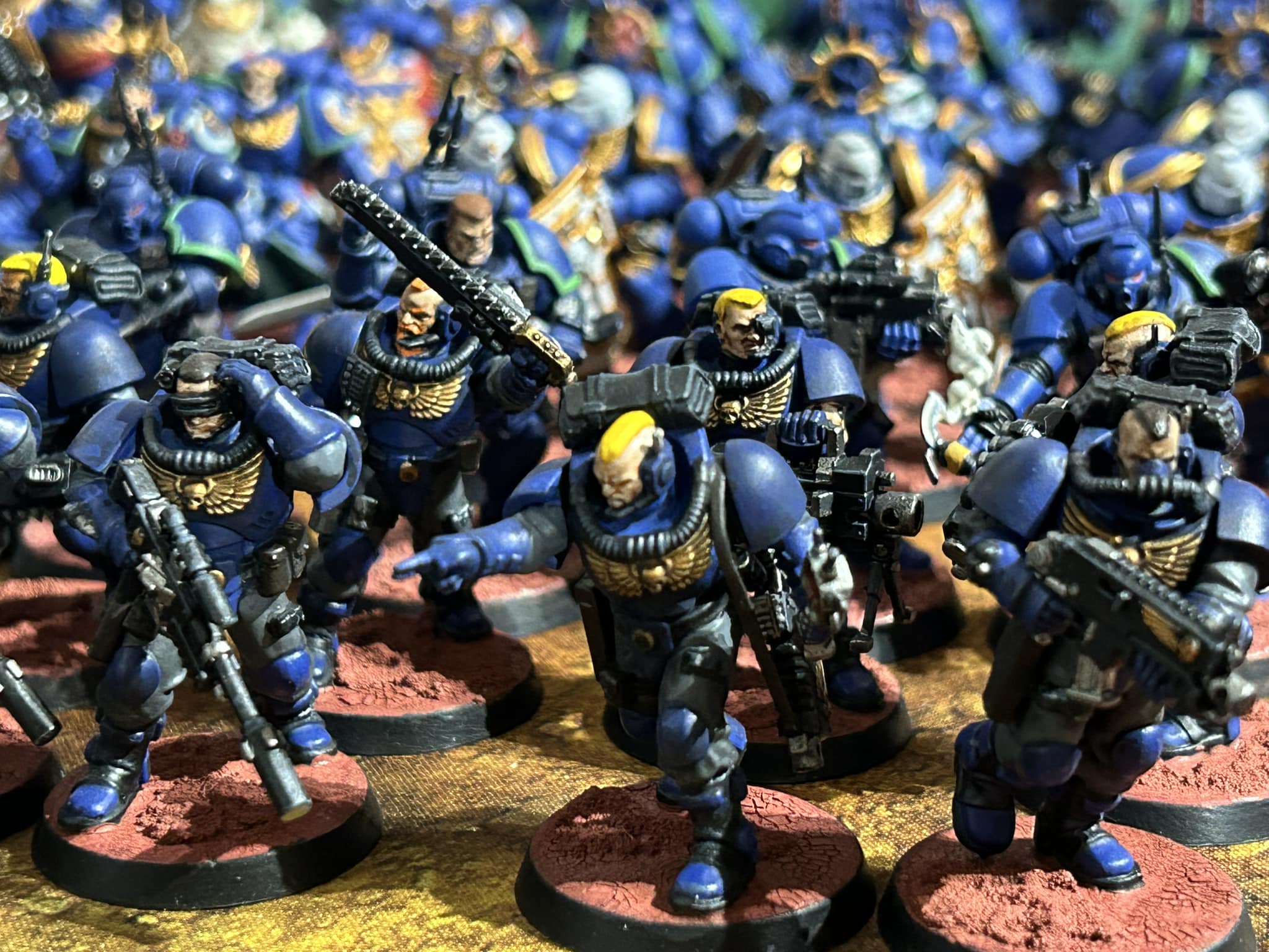 Base Rotonda 60mm Campo Di Teschi Personalizzato Per Warhammer Age Of Sigmar 40K