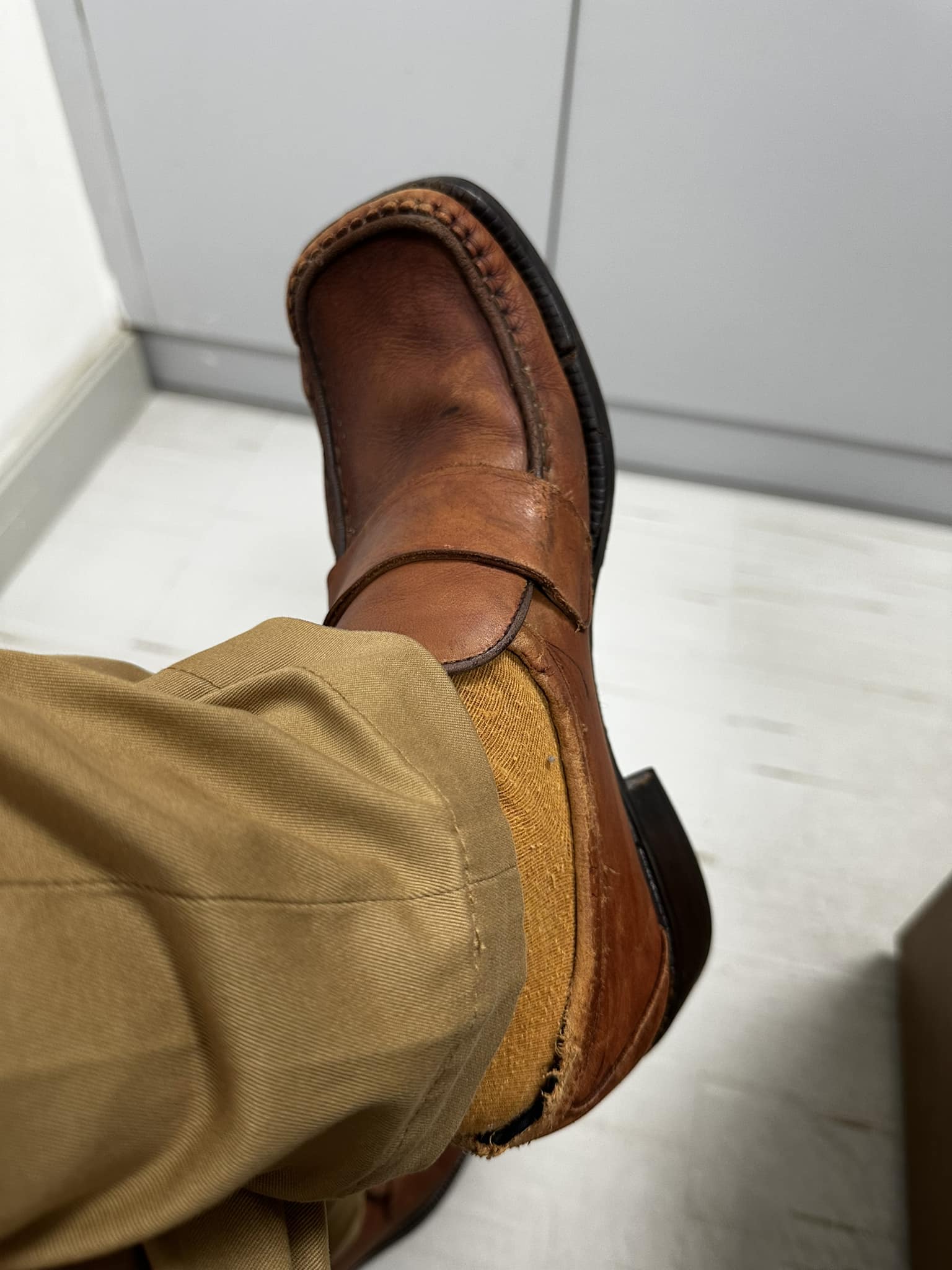 Man discovers his 20-year-old Patrick Cox Wannabe loafers are