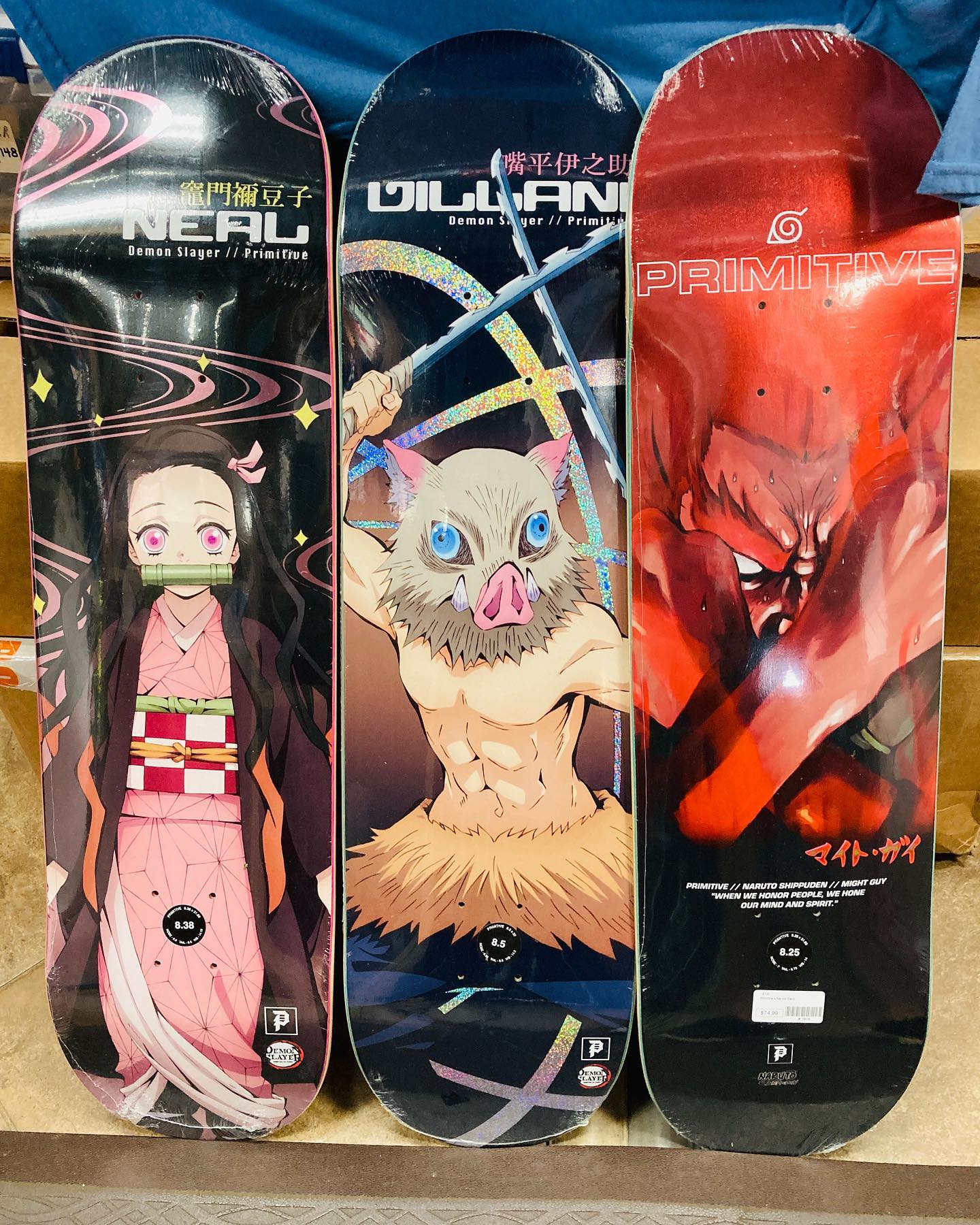 Primitive collabs, with Naruto, Demon... - Aloha Skateboards | Facebook