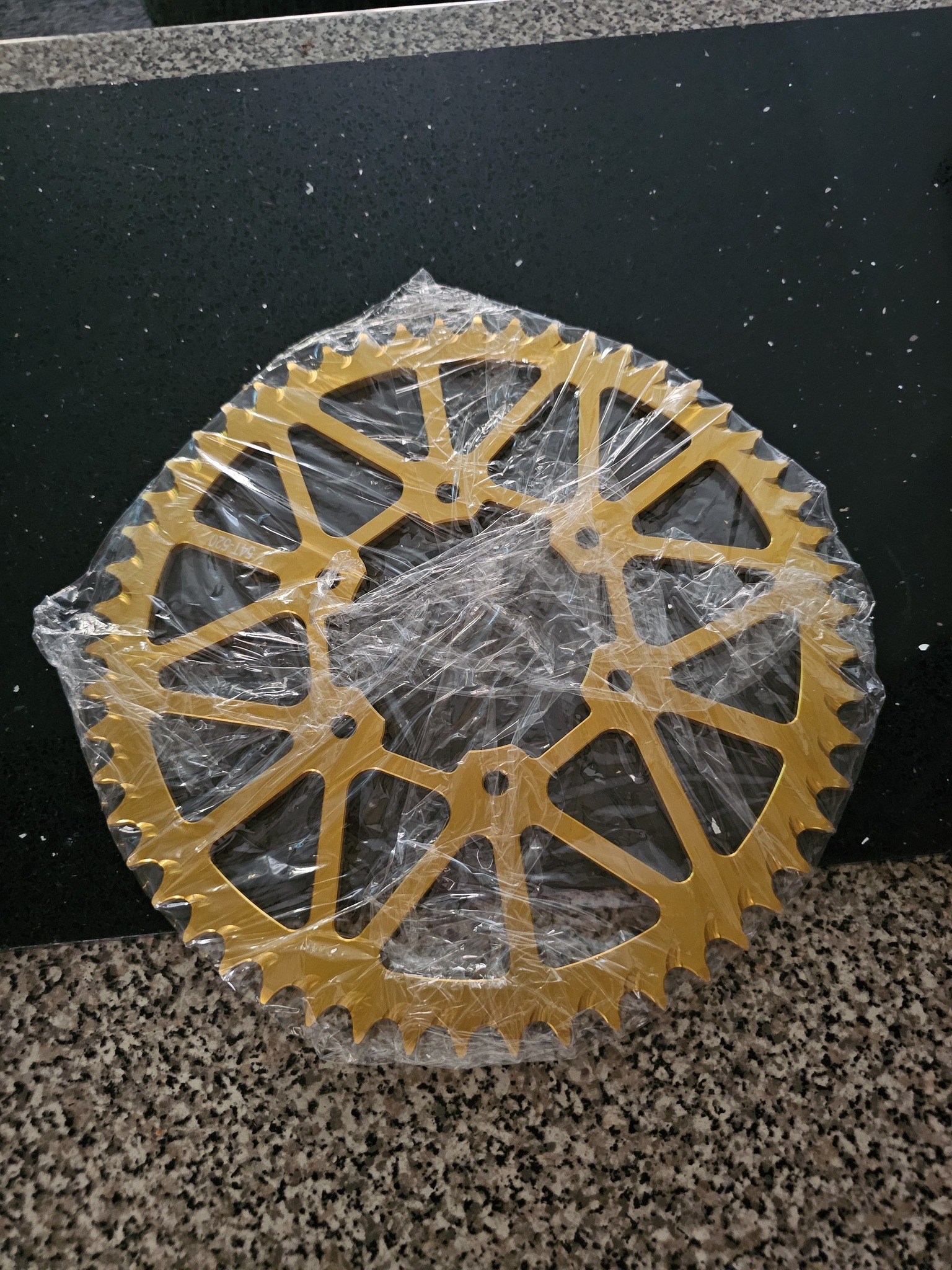 520 54t sprocket setup for Sunday track day