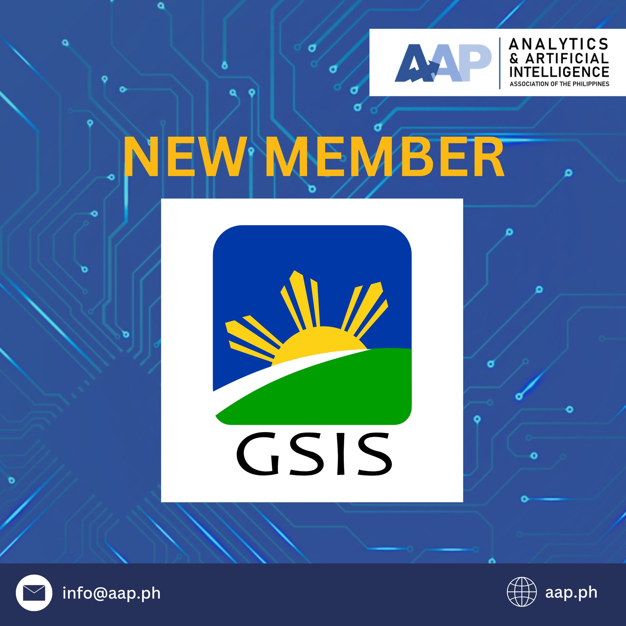 The AAP gladly welcomes Government Service Insurance System as a new ...