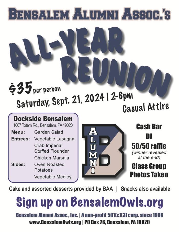 Bensalem Alumni Association, Inc.(official facebook page for Alumni ...