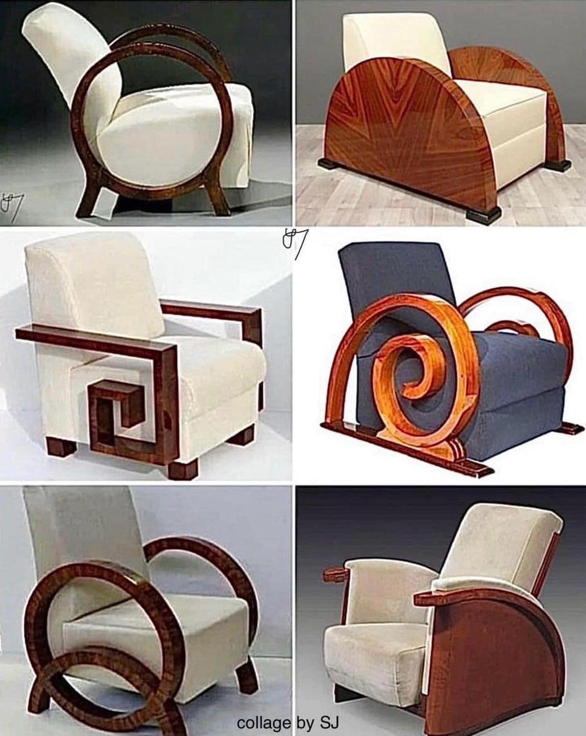 These dining chairs were designed by French designer Jacques Adnet