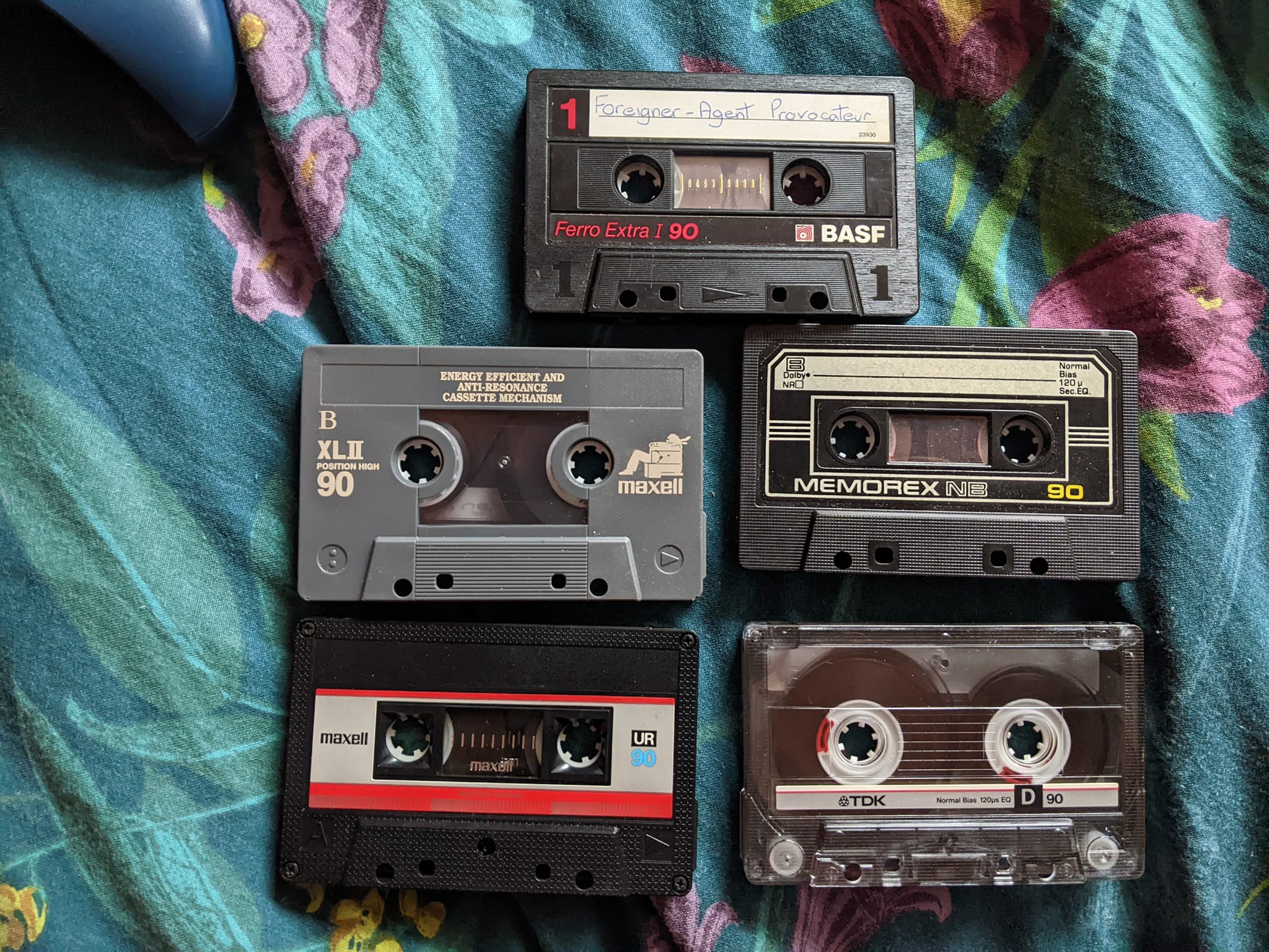 Discovering surprising recordings on pre-used audio cassettes