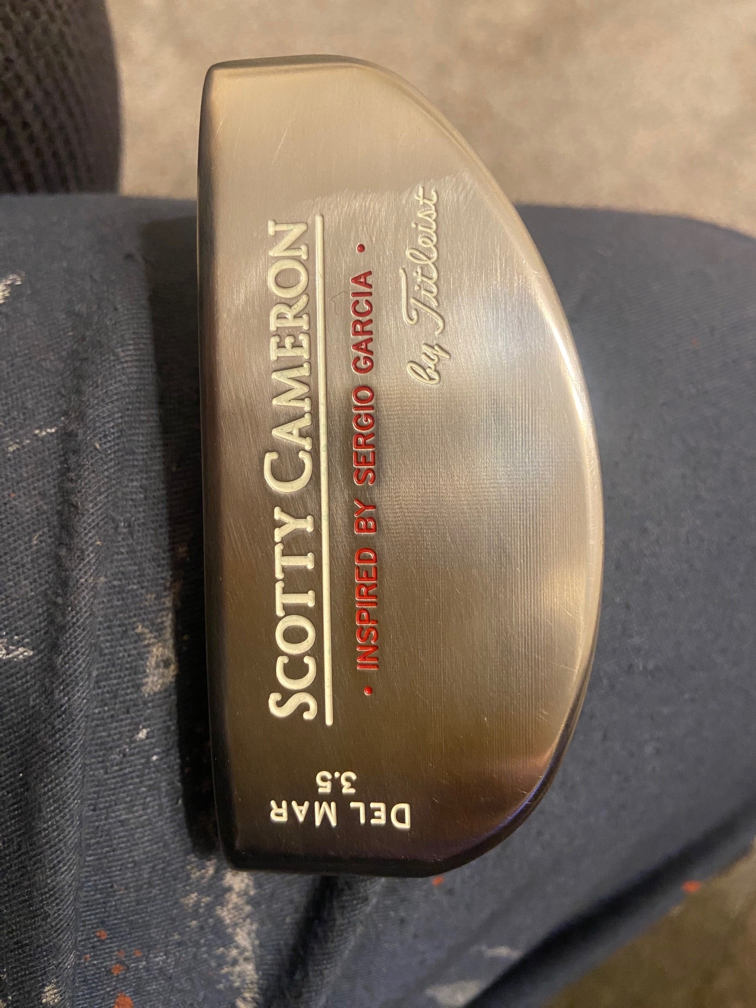 Scotty Cameron putter inspired by Sergio Garcia