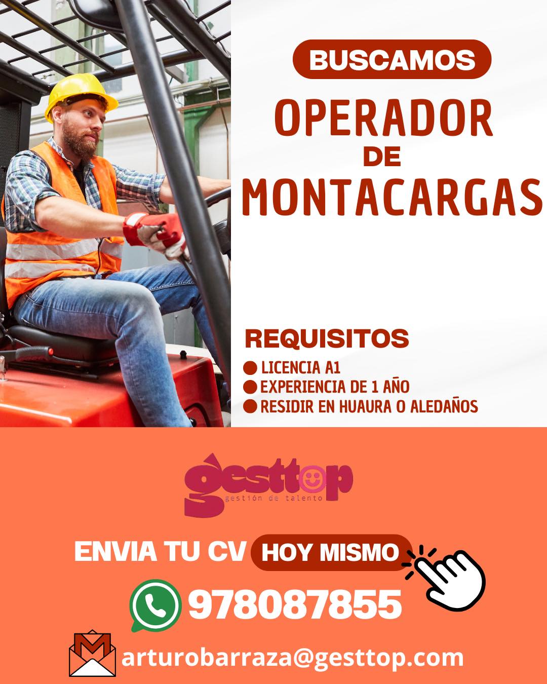 Operador de Montacargas,Apilador eléctrico y transpallet(OMAT ...