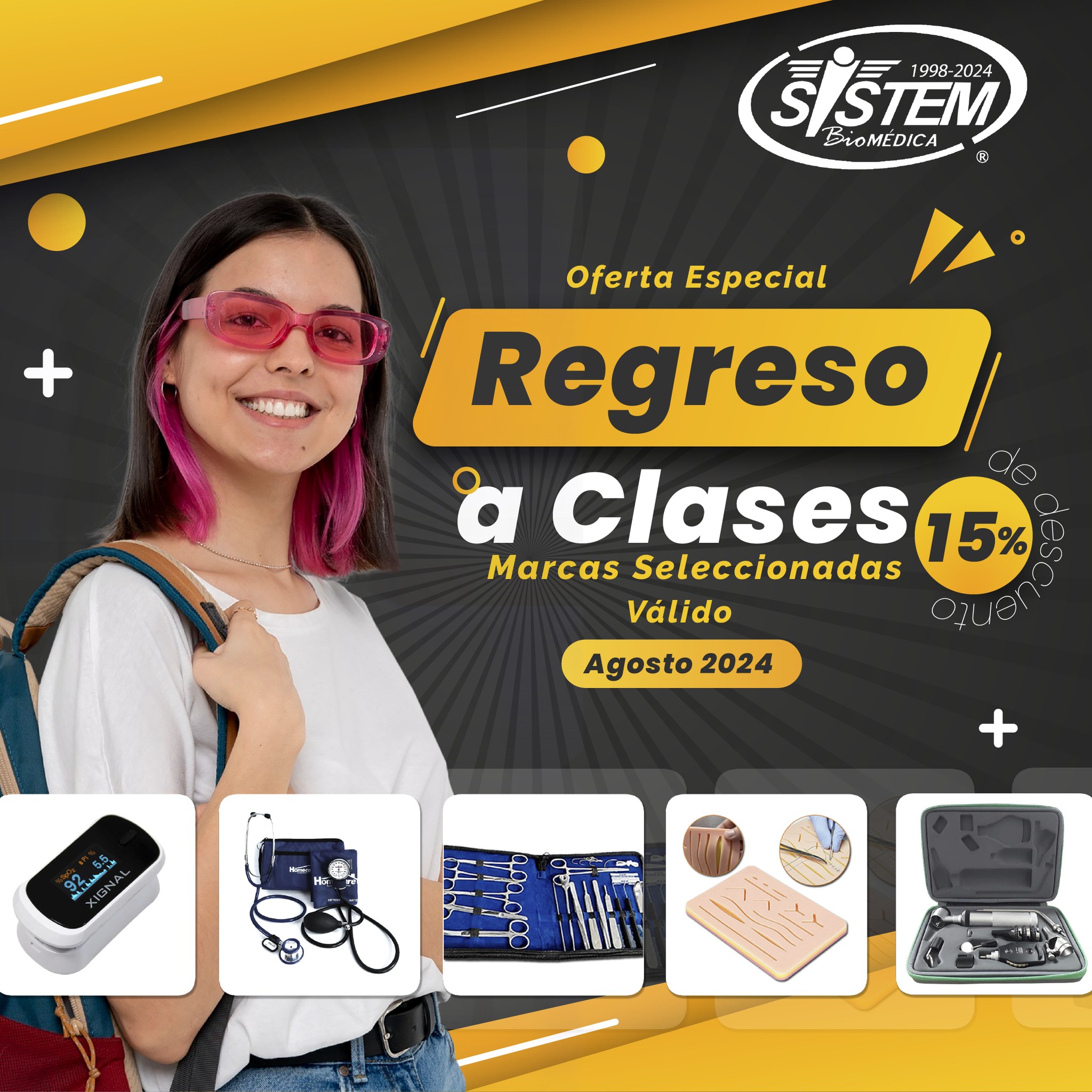 👨‍⚕️En este regreso a clases ven a... - Sistem Biomédica