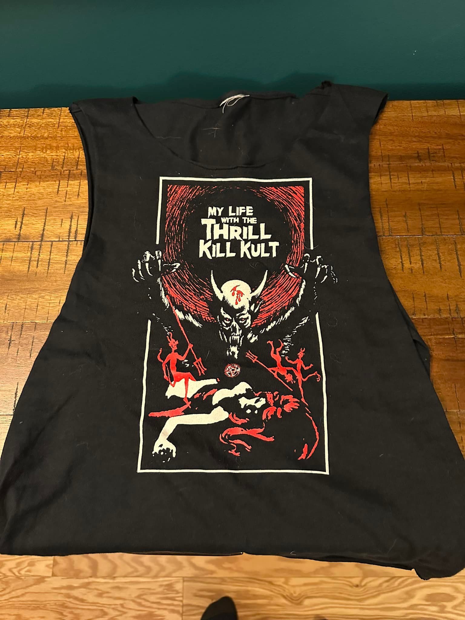 Thrill Kill Kult leather pants from Evil Eye tour 2024