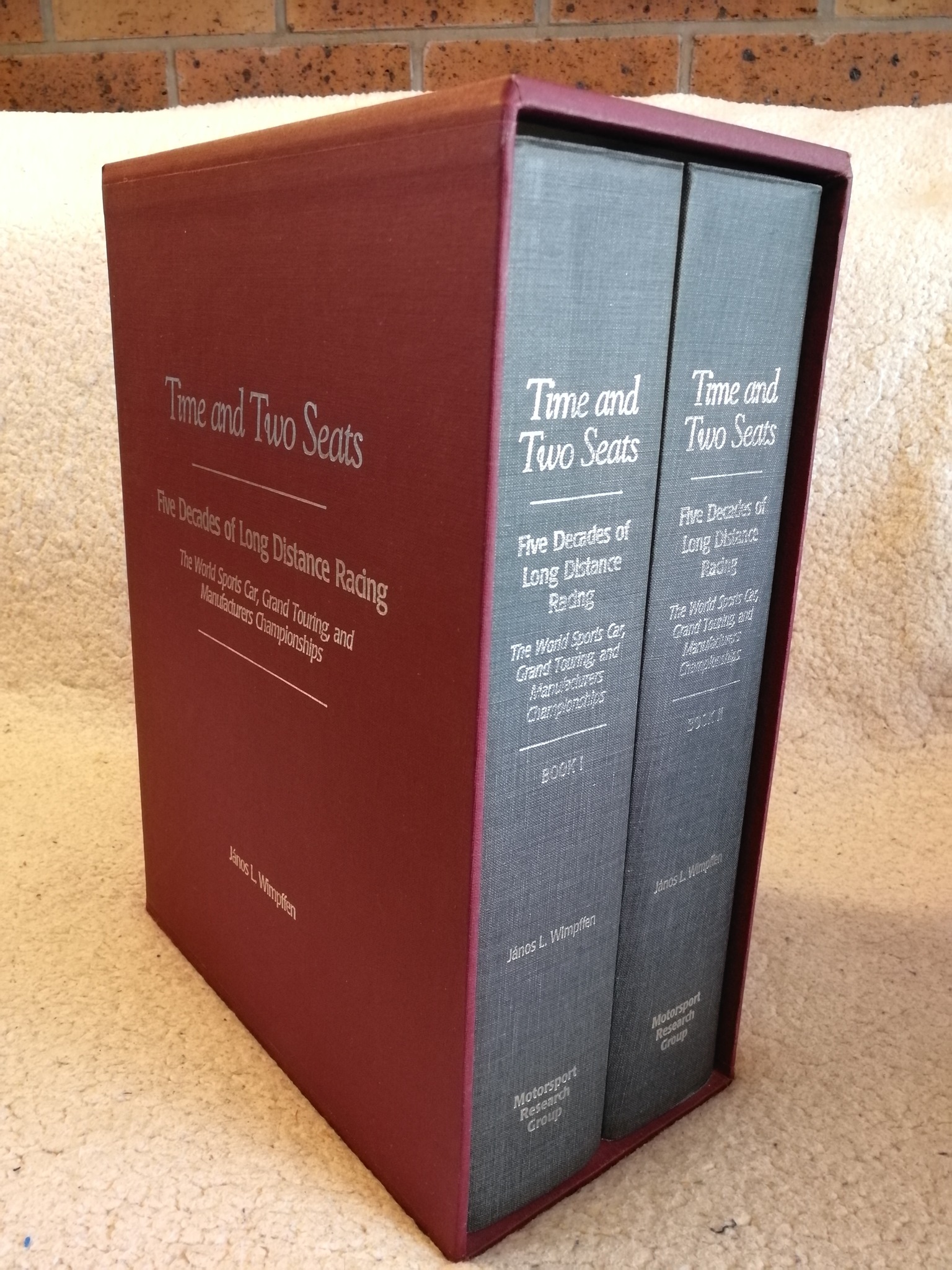 Janos Wimpffen's Time and Two Seats automotive book