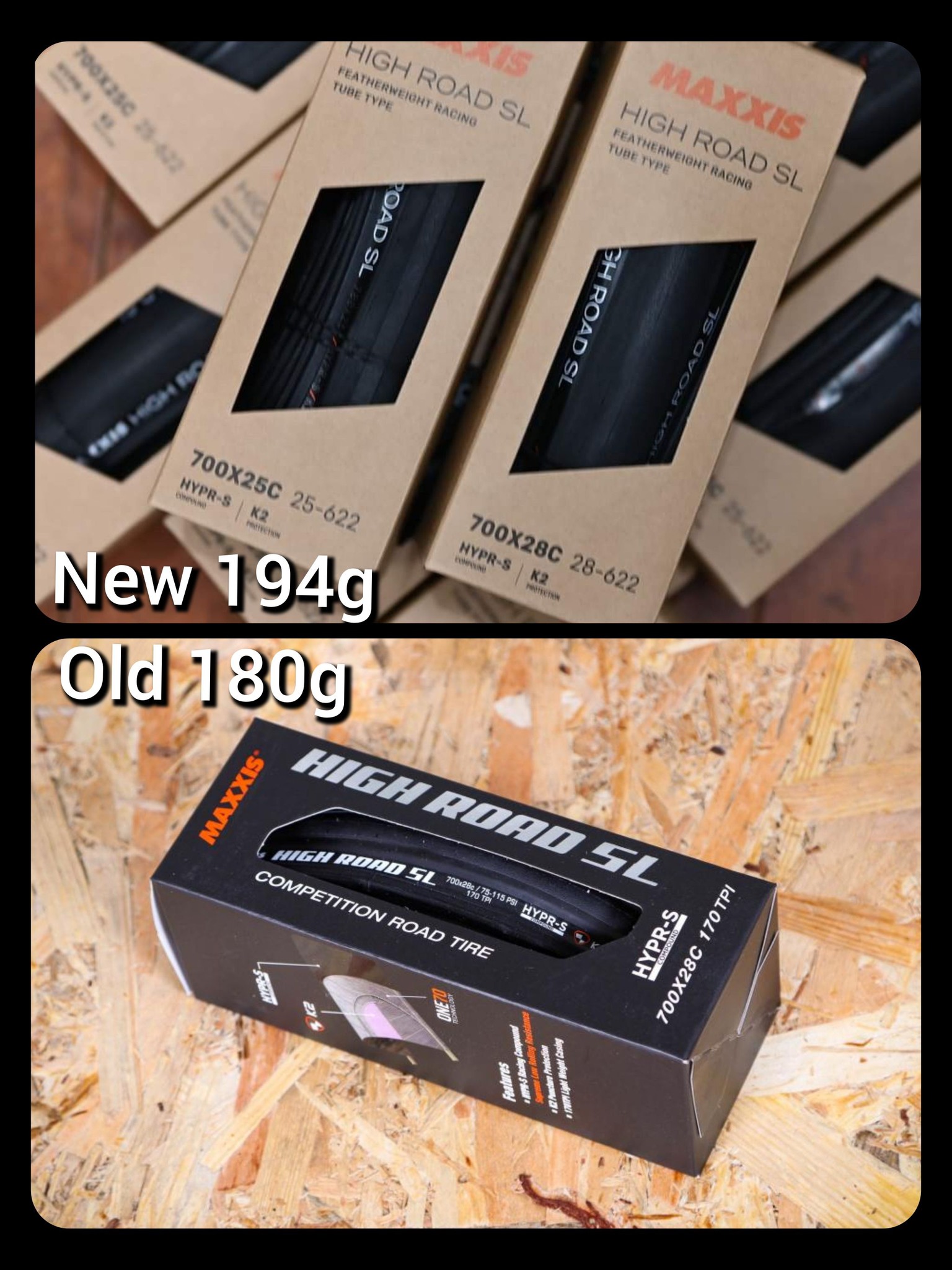 Maxxis High Road SL new version and weight