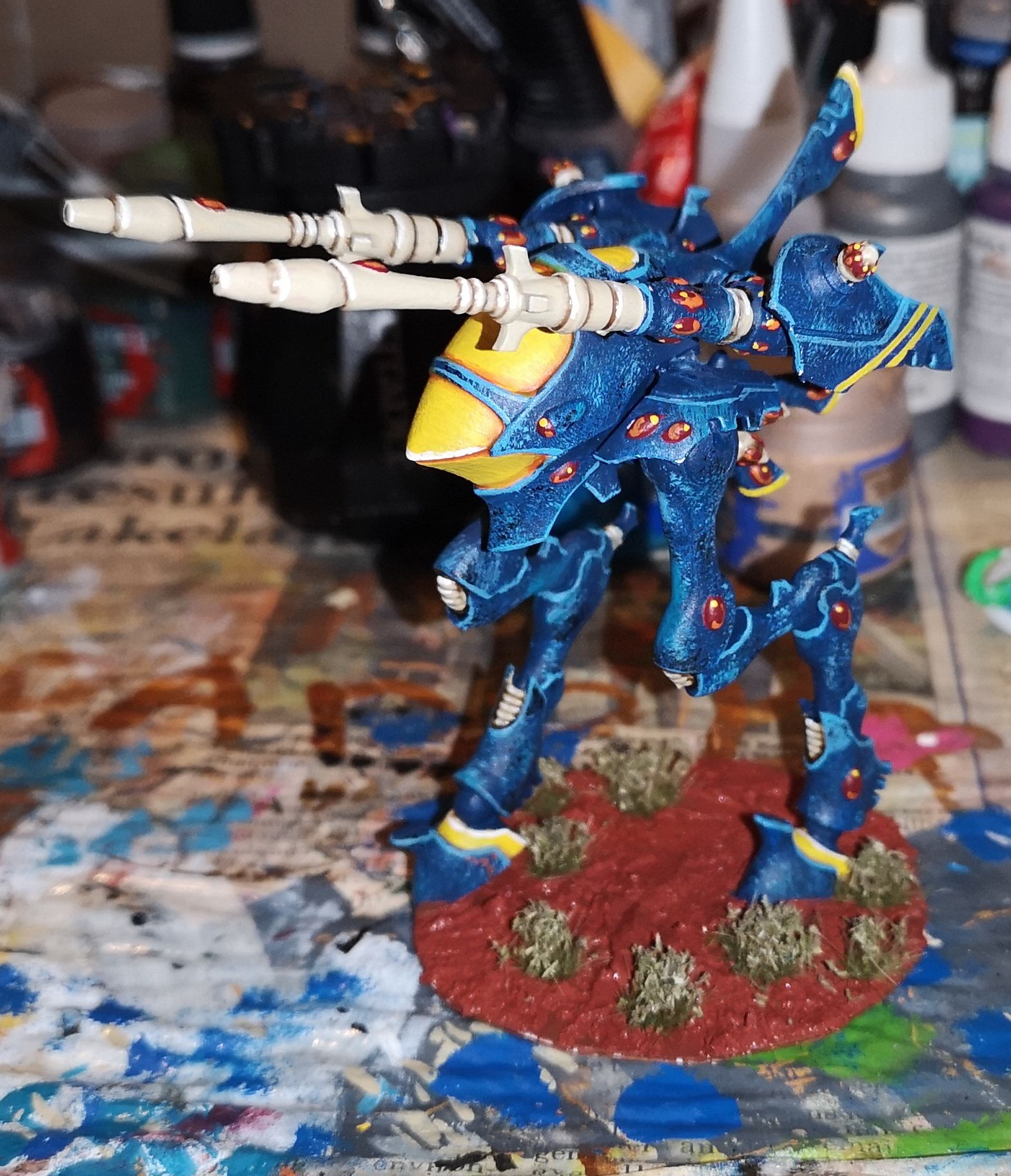 War Walker Eldar Warhammer 40K - Occasion, Plastique, Référence P-00DZ6