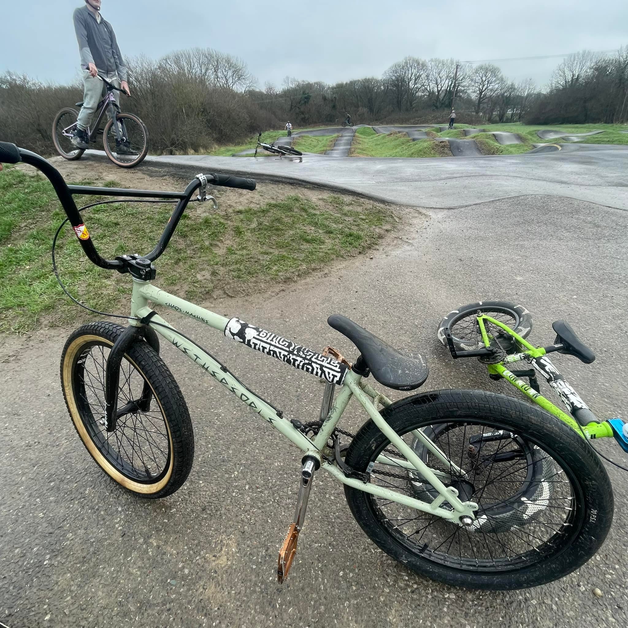 First ride on 22' WTP Chaos Machine BMX