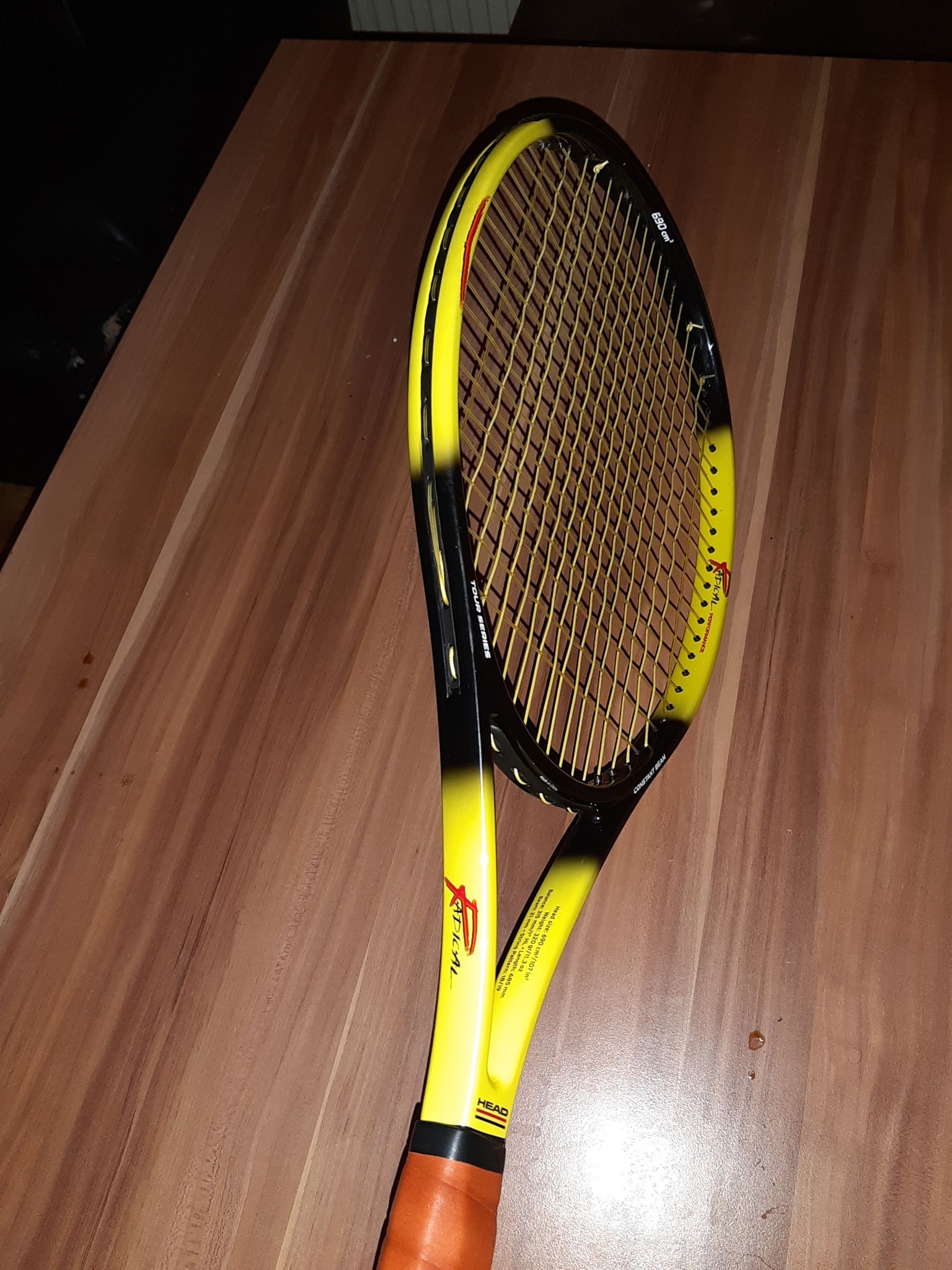 head radical tour andre agassi limited edition