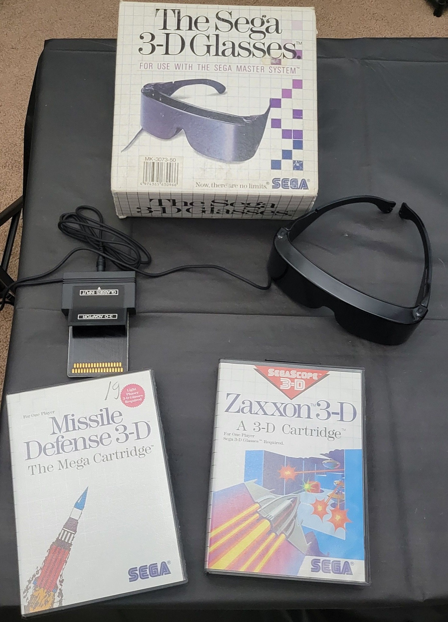 Are Sega 3-D glasses compatible with modern TVs?