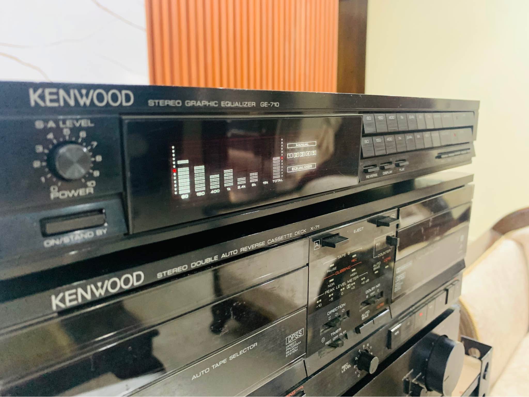 Kenwood Ge 710 Equalizer Specifications Output Level: 3.6V (max 