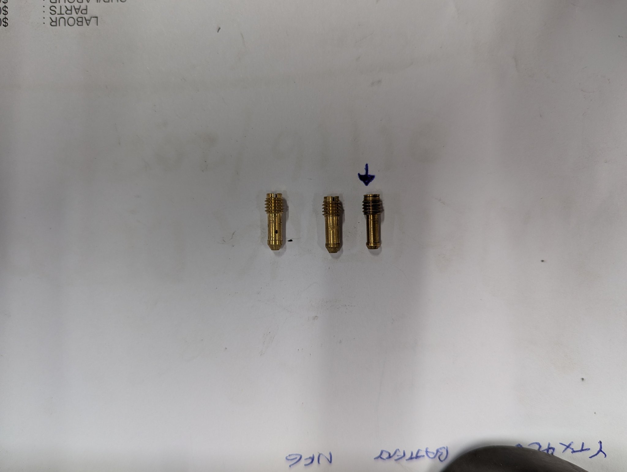 What are alternatives to pilot jets for 1976 XS650C BS38 carburetors?