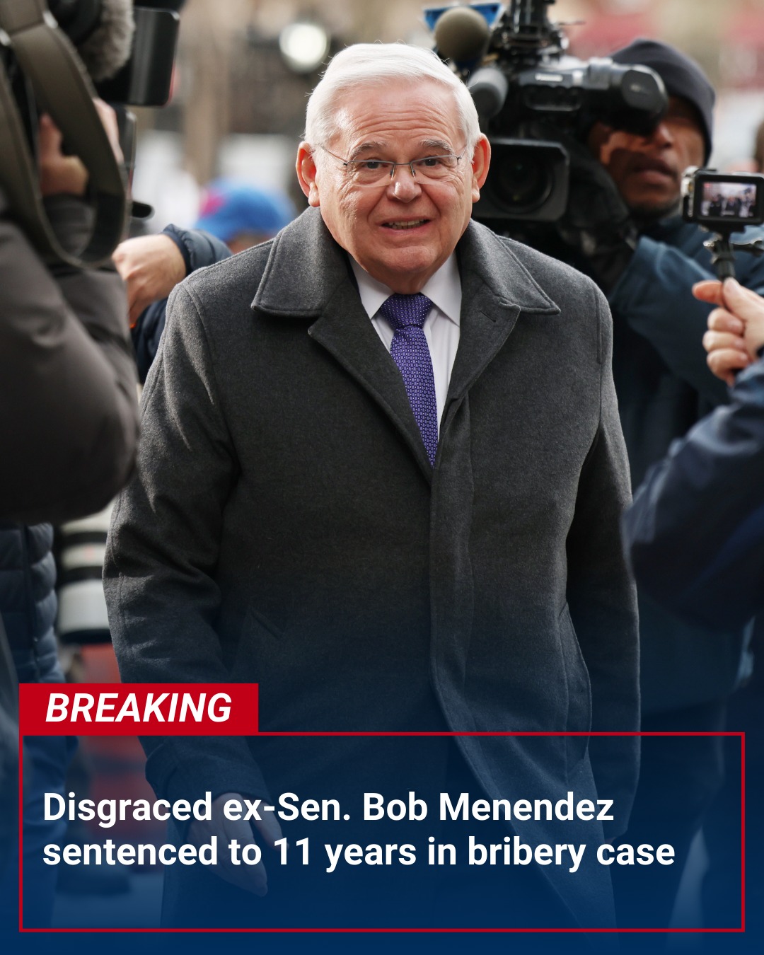 Fox News - BEHIND (GOLD) BARS: Former Sen. Bob Menendez... | Facebook
