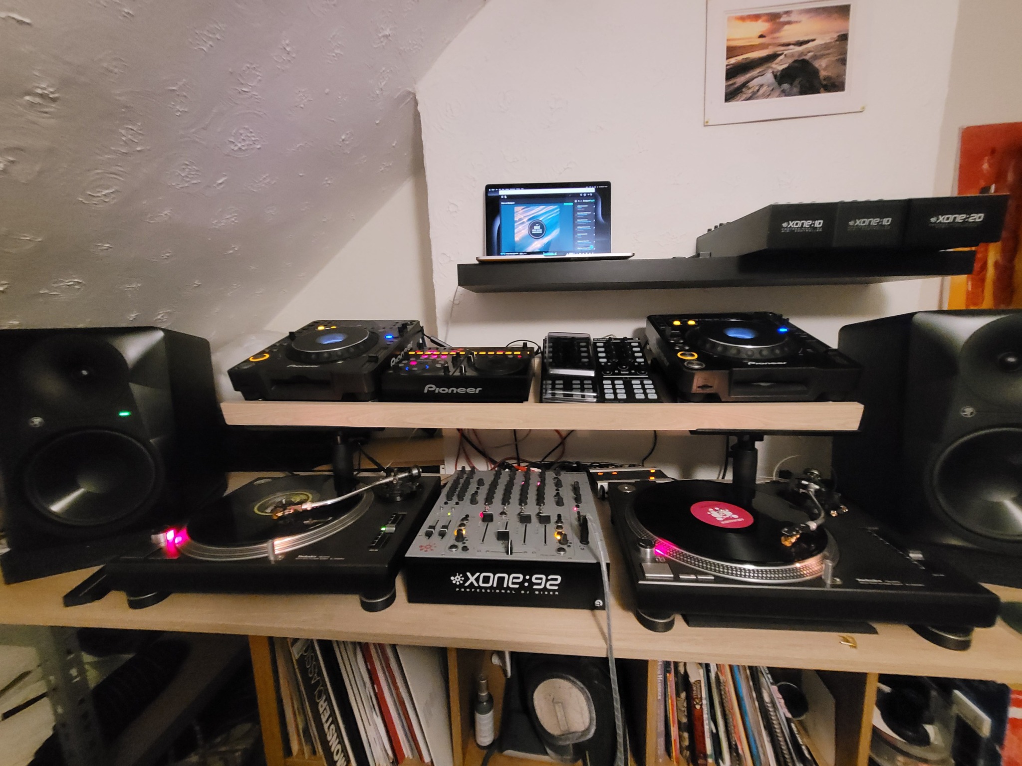 Xone 92 at the heart of the system. I remember researching and