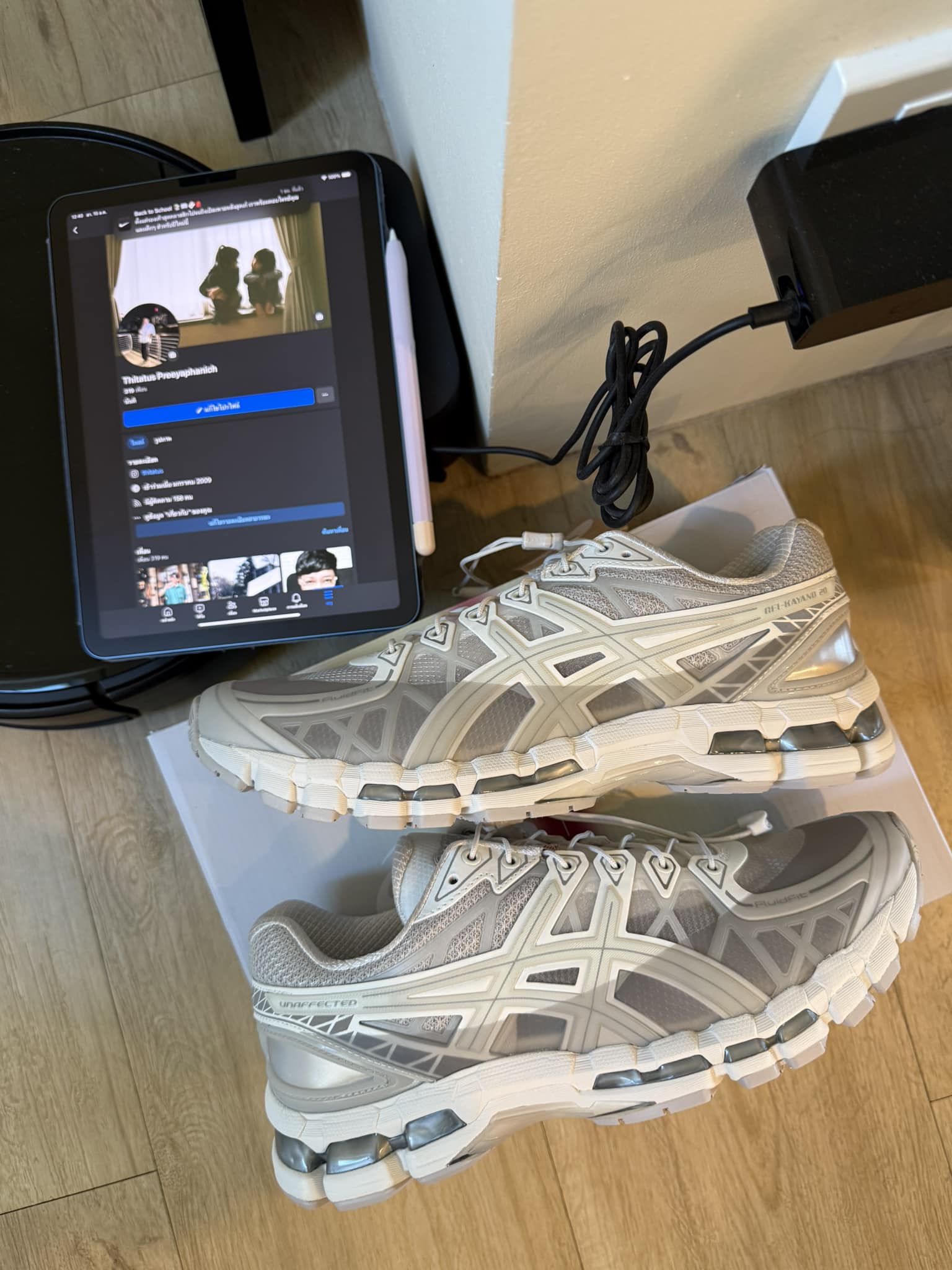 ASICS GEL-KAYANO 20 × UNAFFECTED 27.5cm