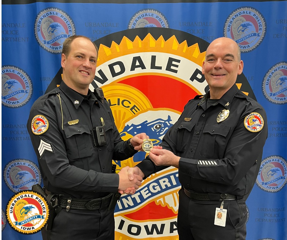 Wells County Sheriff's Office promotes Maciej Zaklikiewicz to sergeant