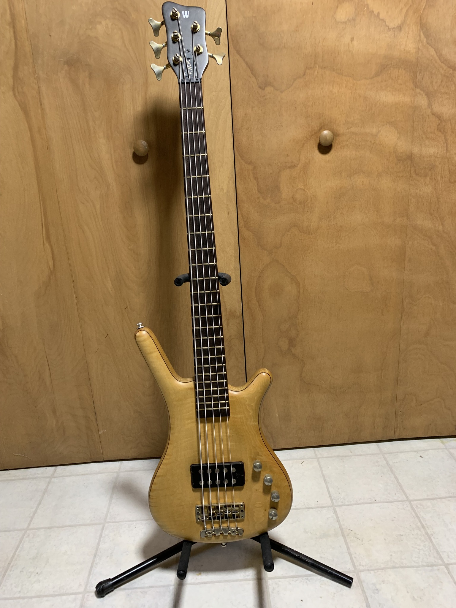 1991 Warwick Streamer Corvette Infinette Bass Guitar