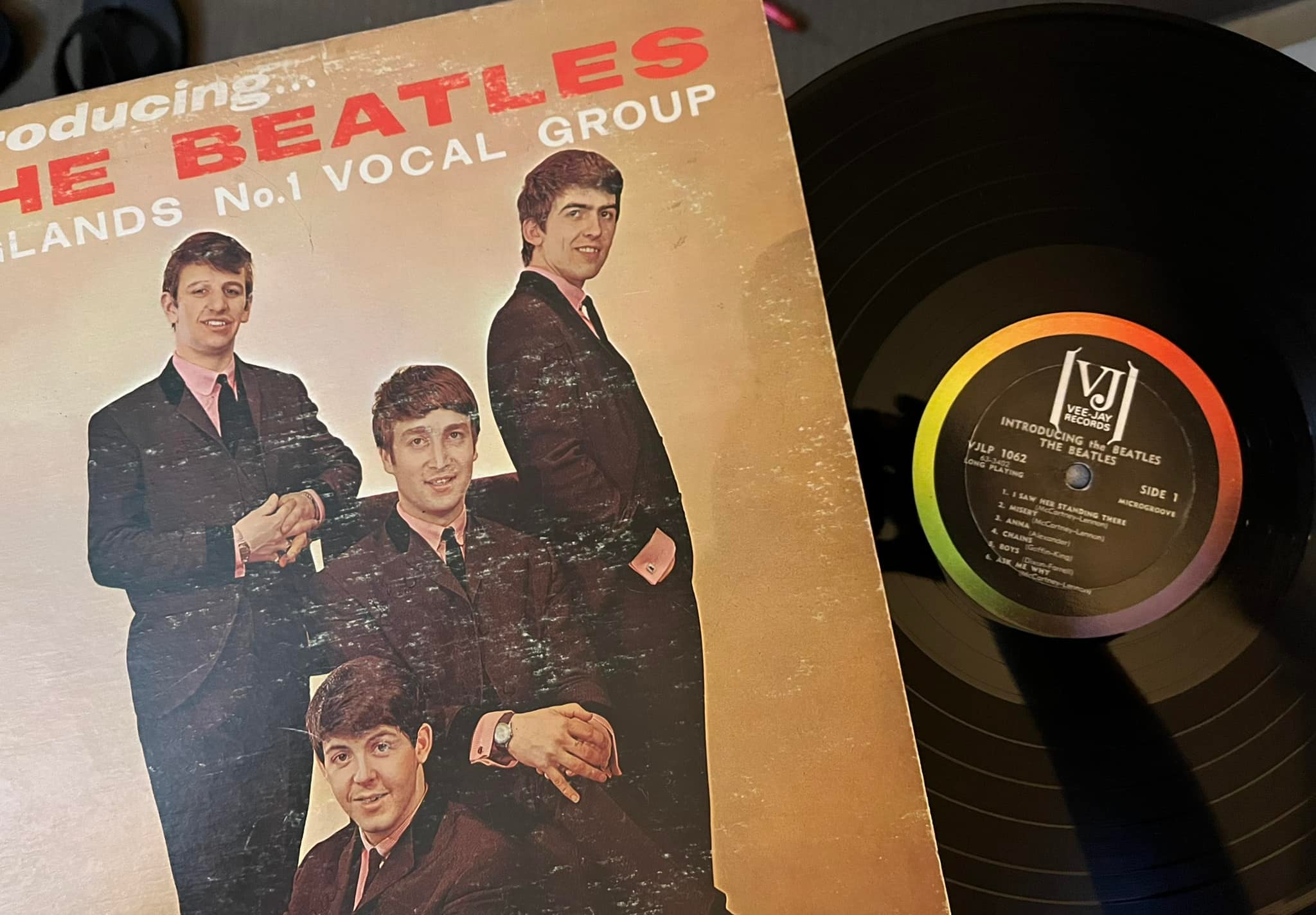 My copy of “The Beatles VS. The Four Seasons” A curious and rather