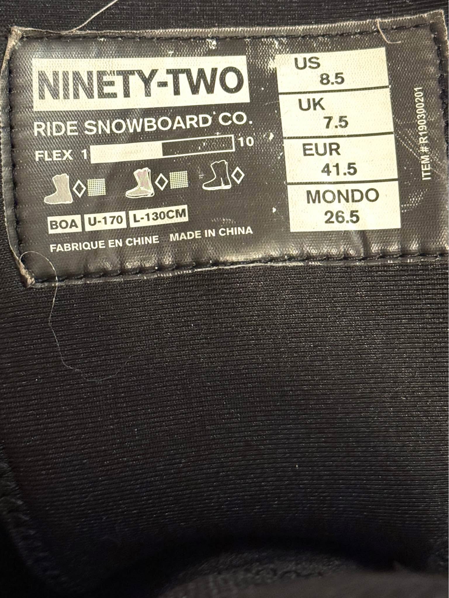 Are Ride Trident boots known for being tight?