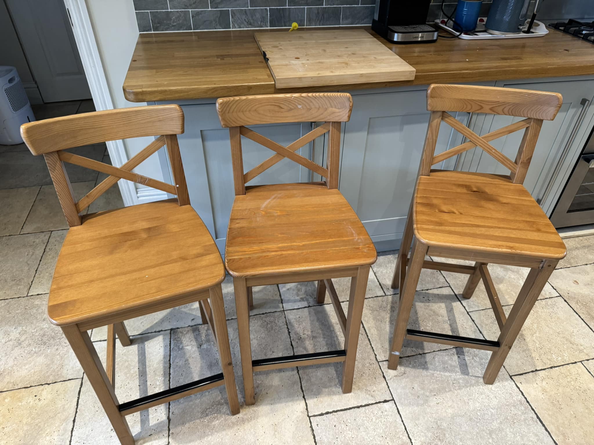 Ikea ingolf bar stools for sale