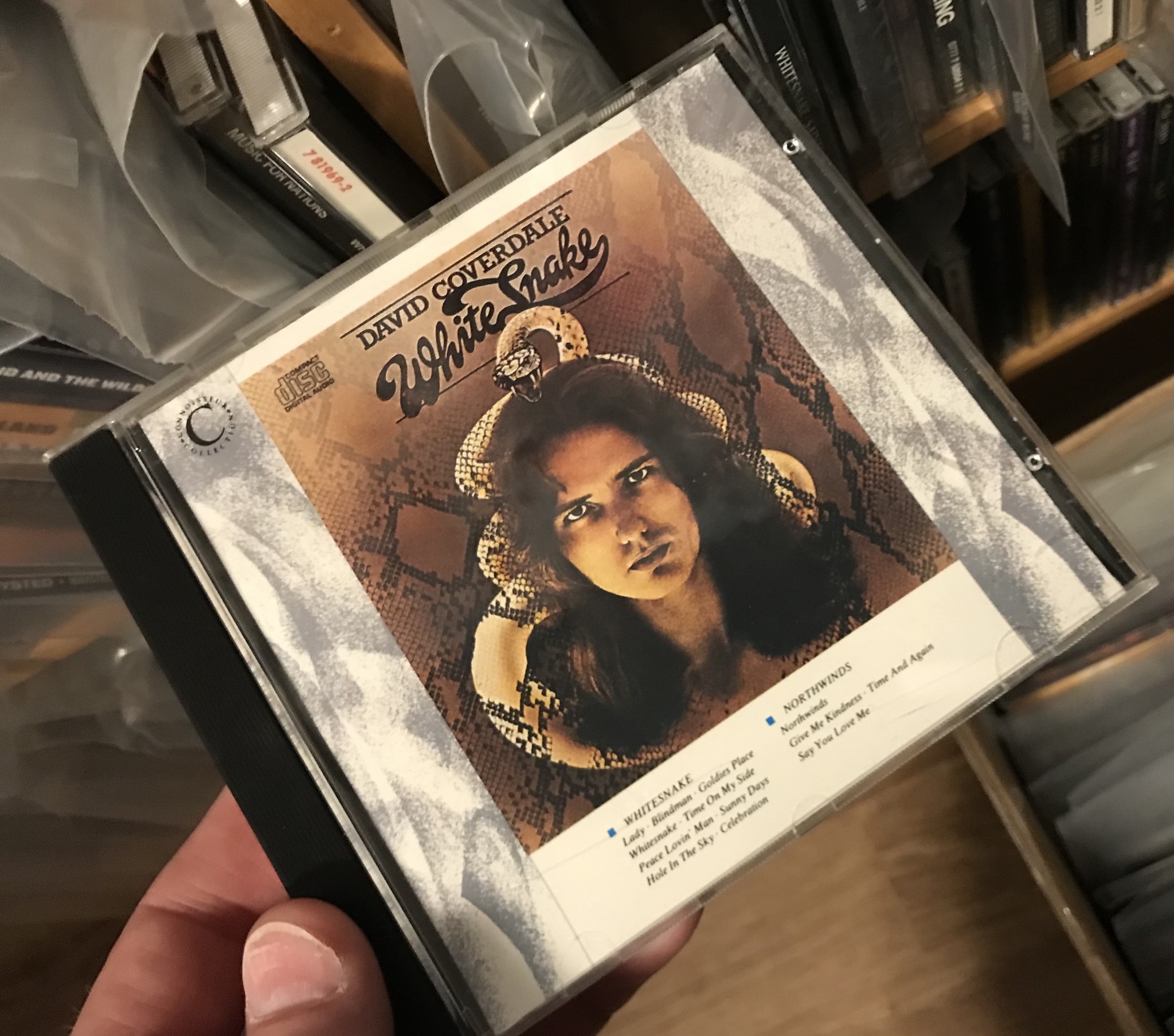 David Coverdale's debut solo album White Snake released