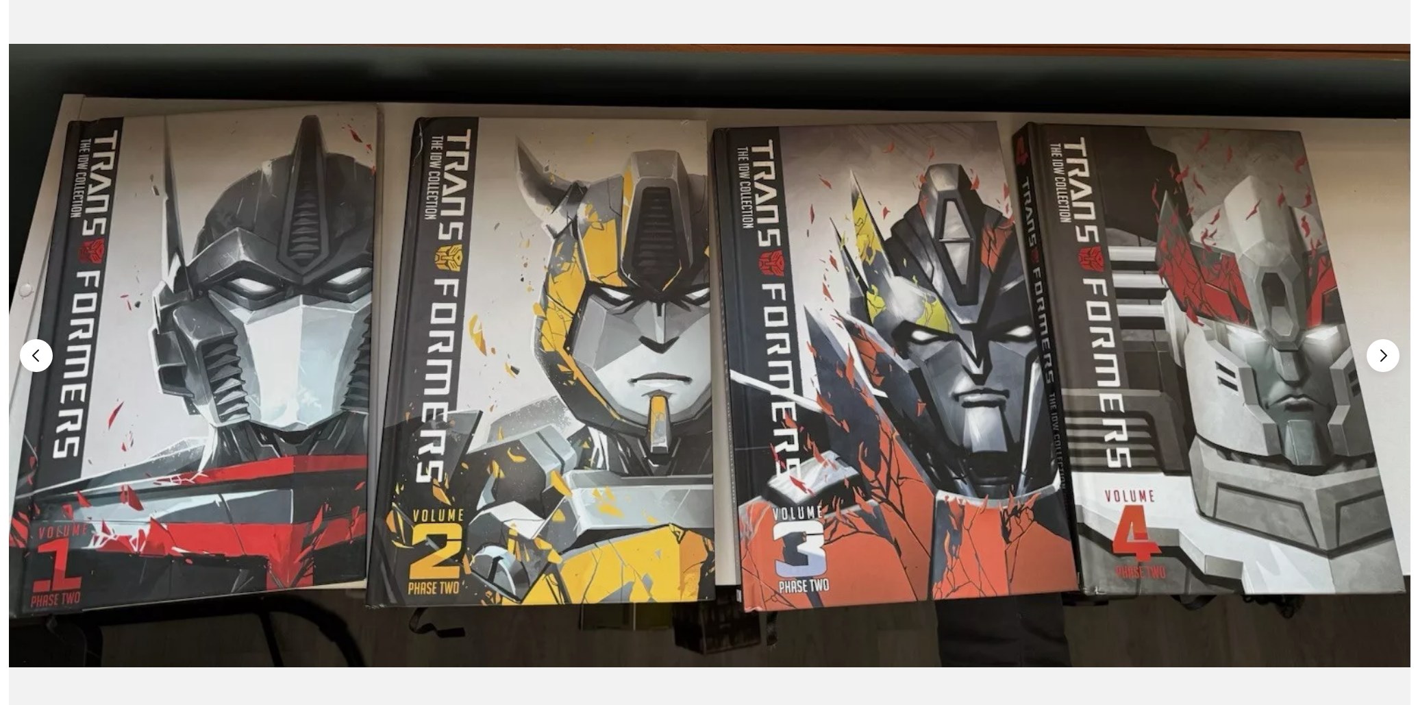 7 IDW The トランスフォーマー Volume Collection
