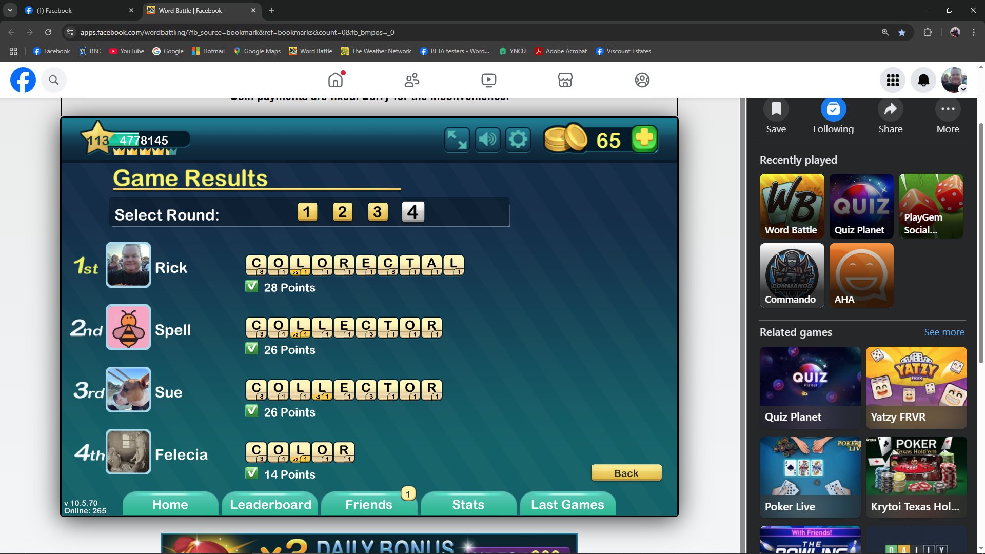 BETA testers - Word Battle | That word is a real bummer. | Facebook