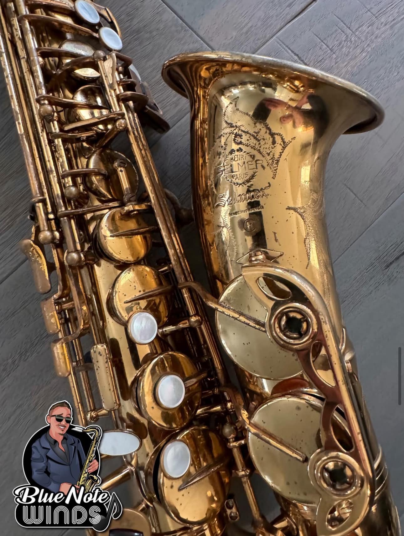 Vintage Selmer alto saxophone for sale