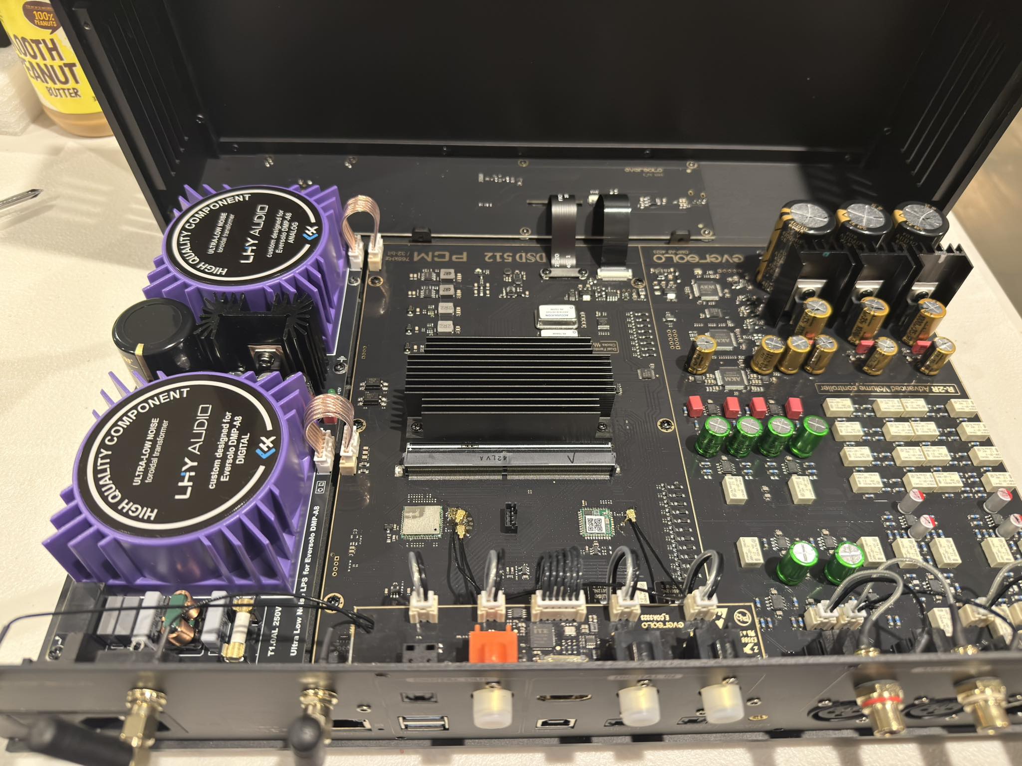 A8 with modified LHY power supply. It becomes the upgraded model!