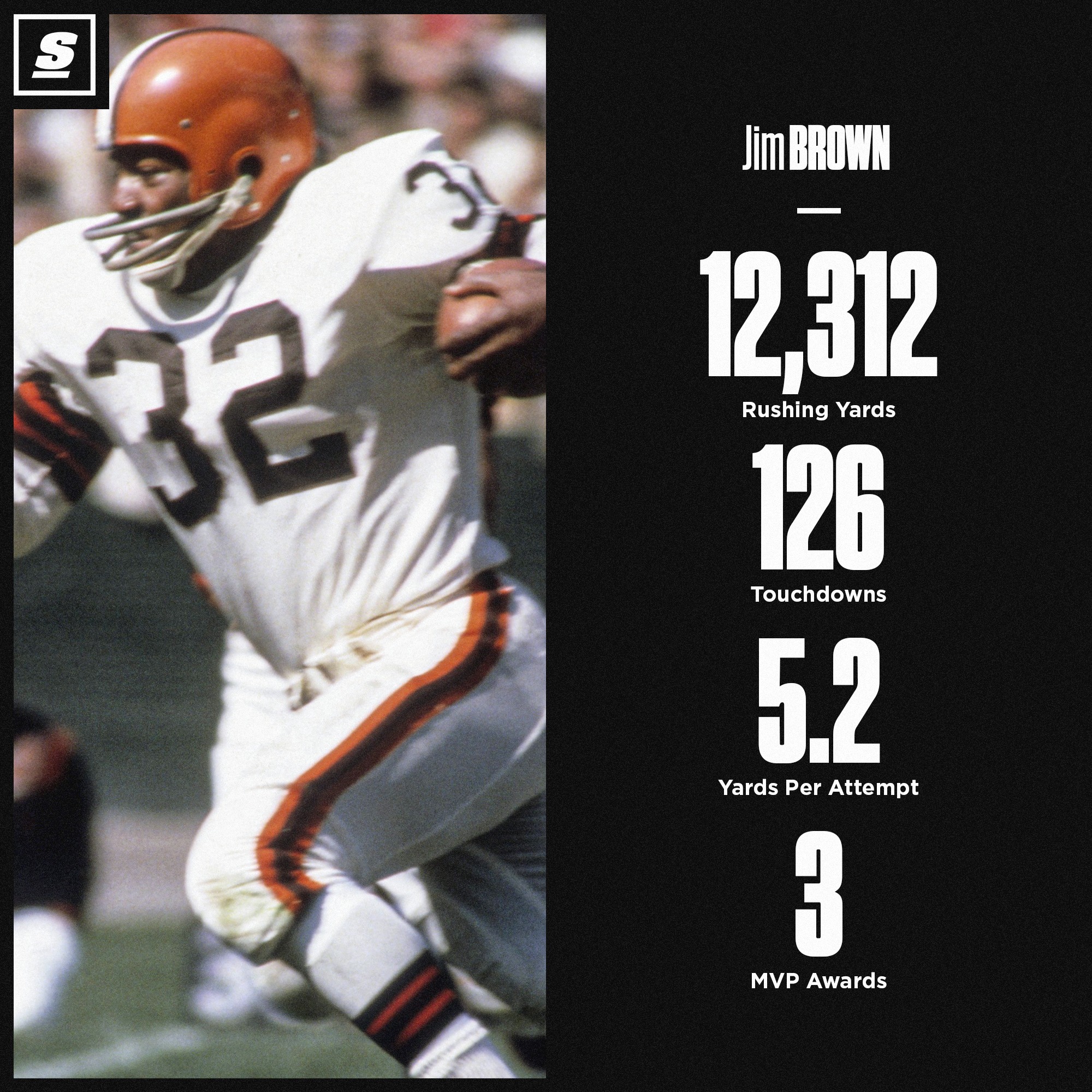 Adidas Jim Brown 32 フットボールシャツXXXL 56