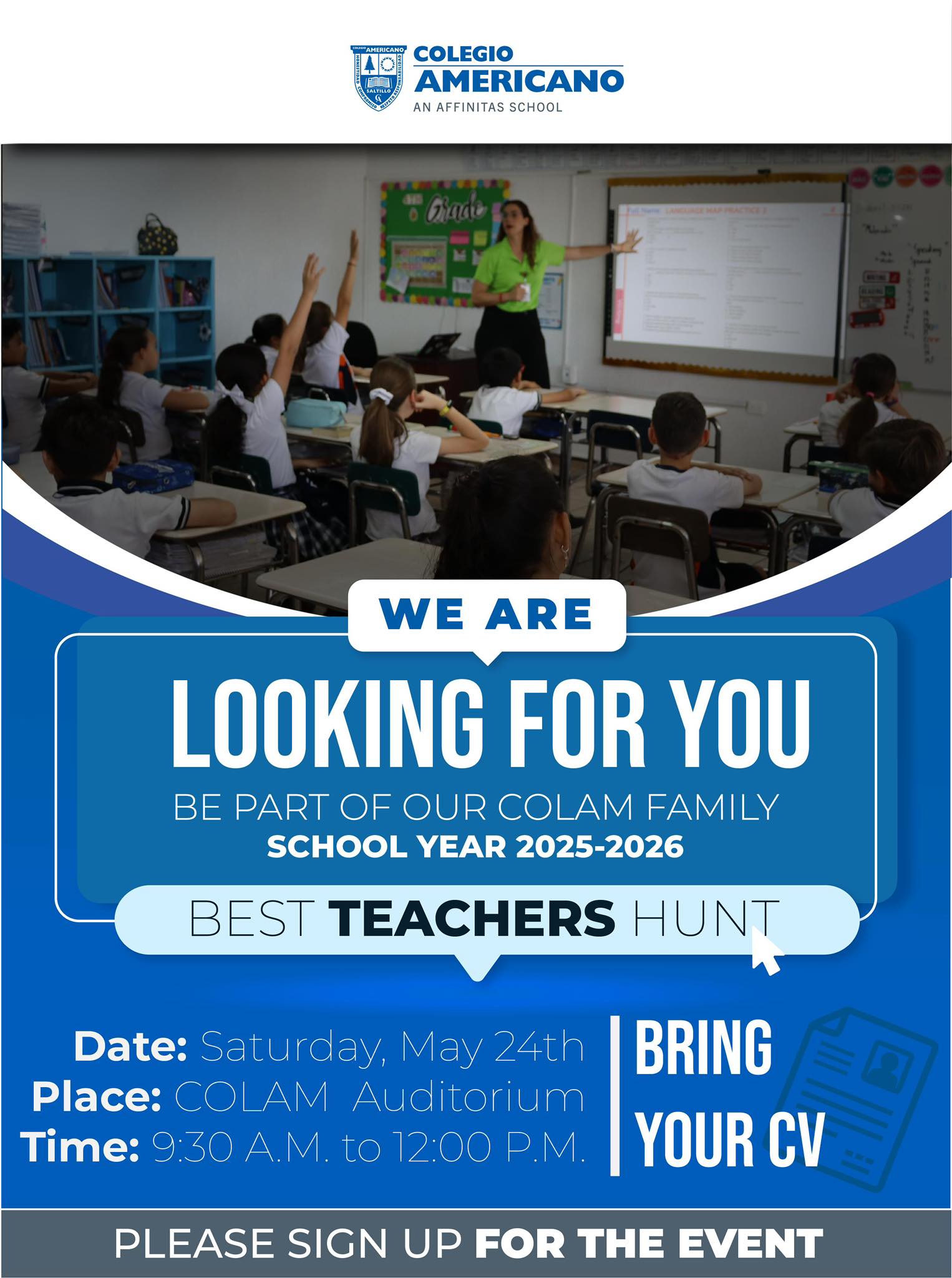 ENGLISH TEACHERS SALTILLO | 🎯 #FeriaDelEmpleo COLAM | Facebook