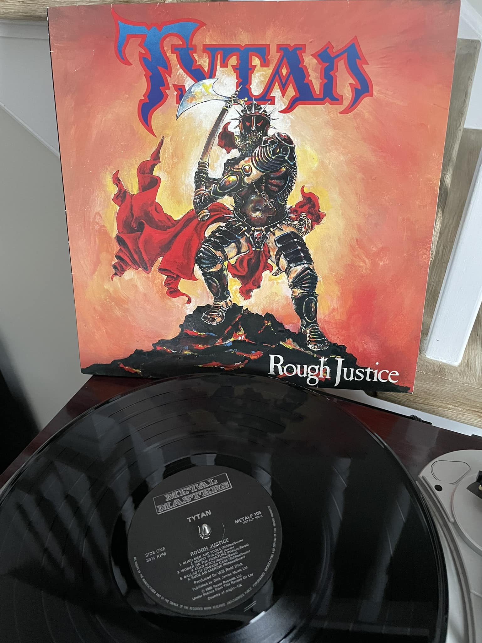 Rough Justice” is the official full-length debut studio album by 