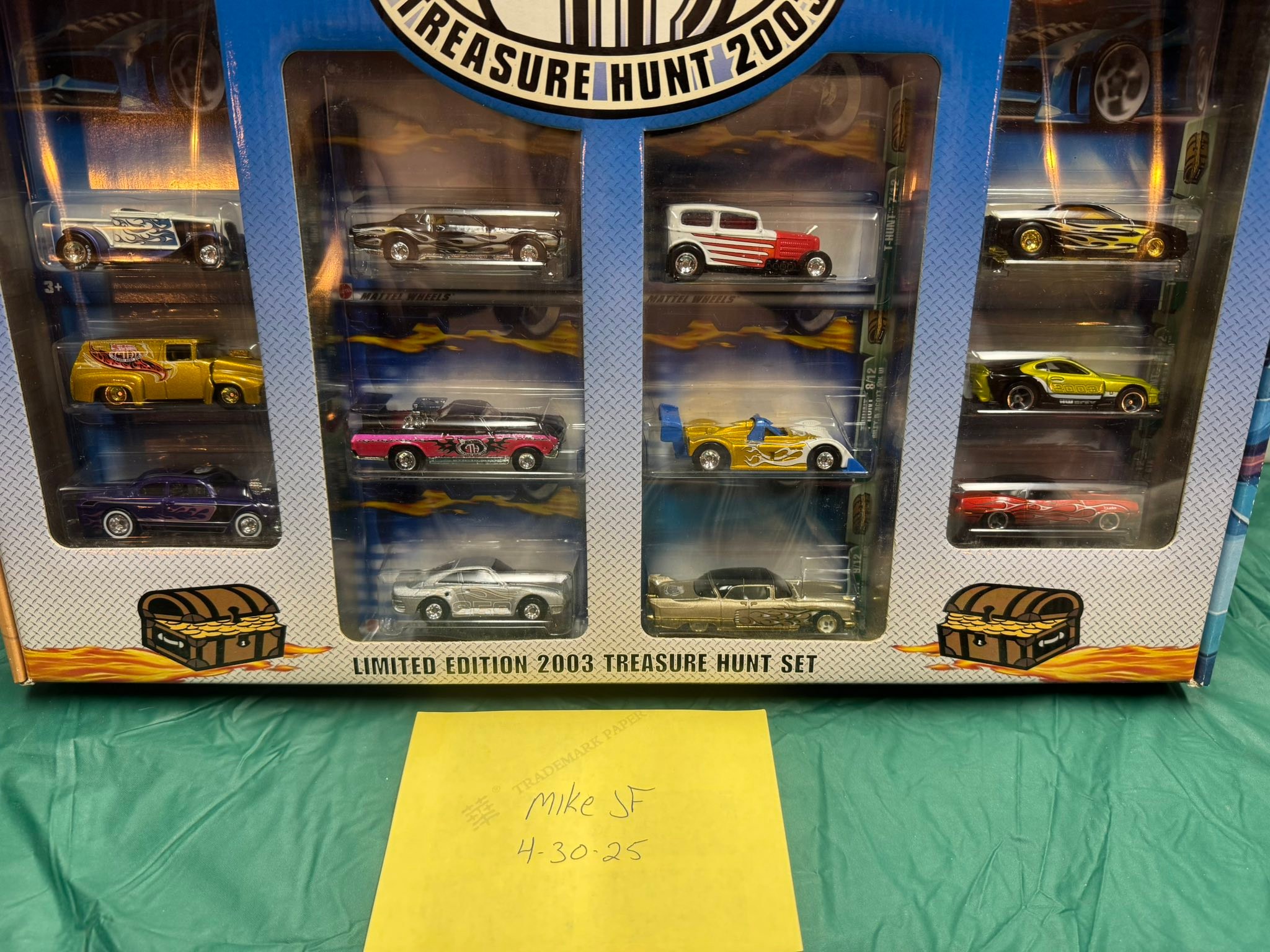 Hot Wheels Treasure Hunt Set 2003 Complete In Box