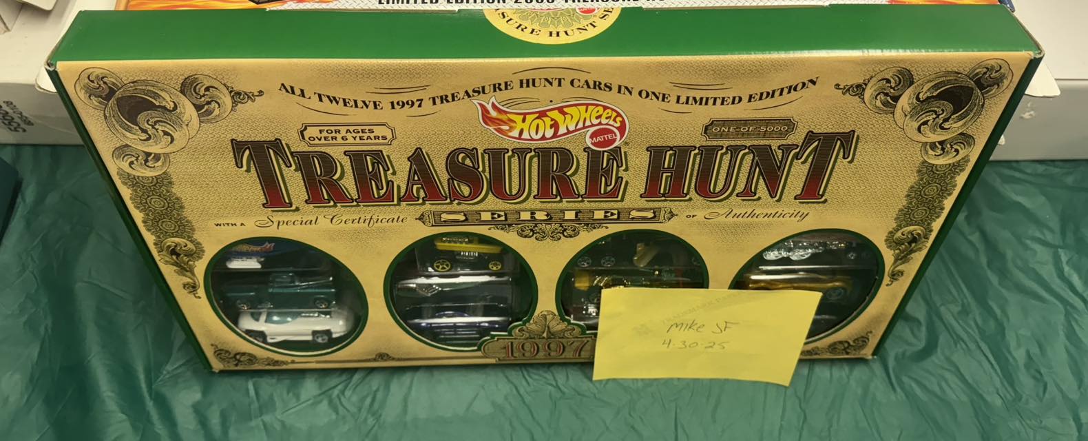 1997 Hot Wheels Treasure Hunt set for sale