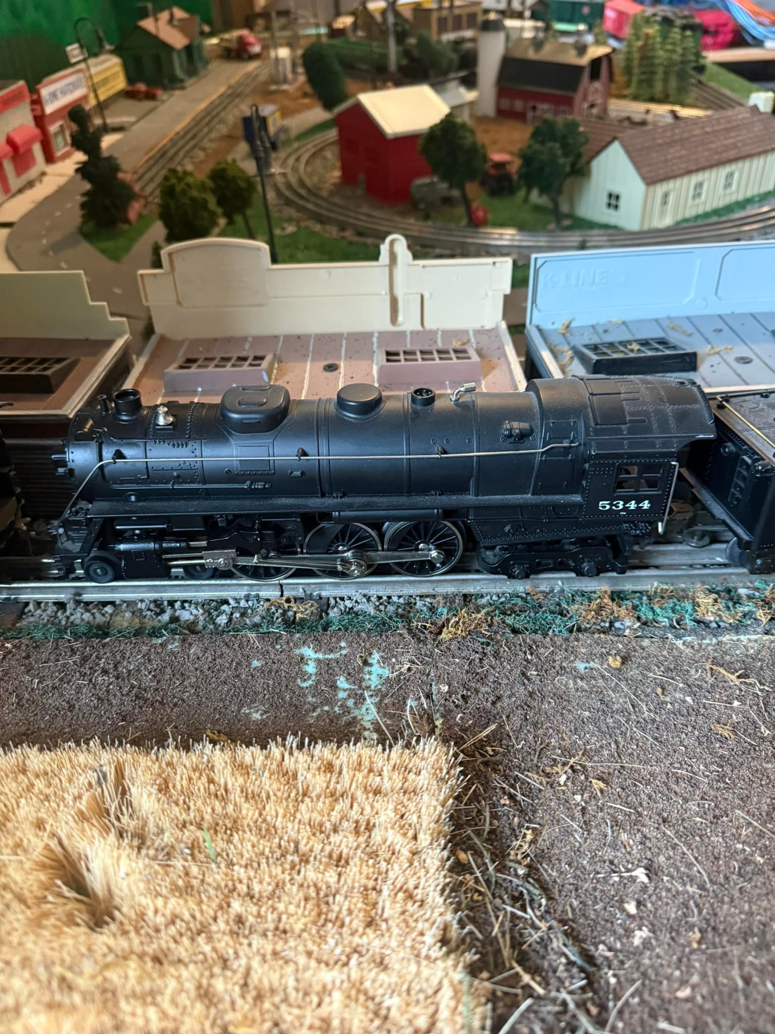 One of a kind Lionel train set. 3 engines(2761,5344,2055) steam 