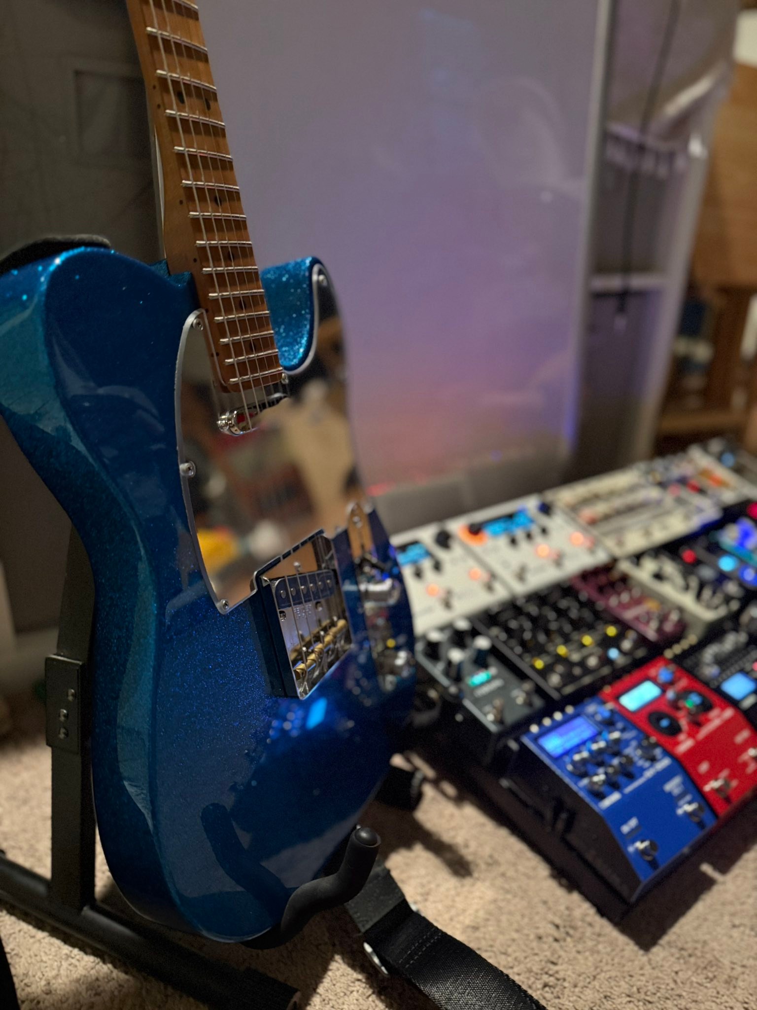 Fender J Mascis Telecaster with Fishman Fluence Greg Koch pickups