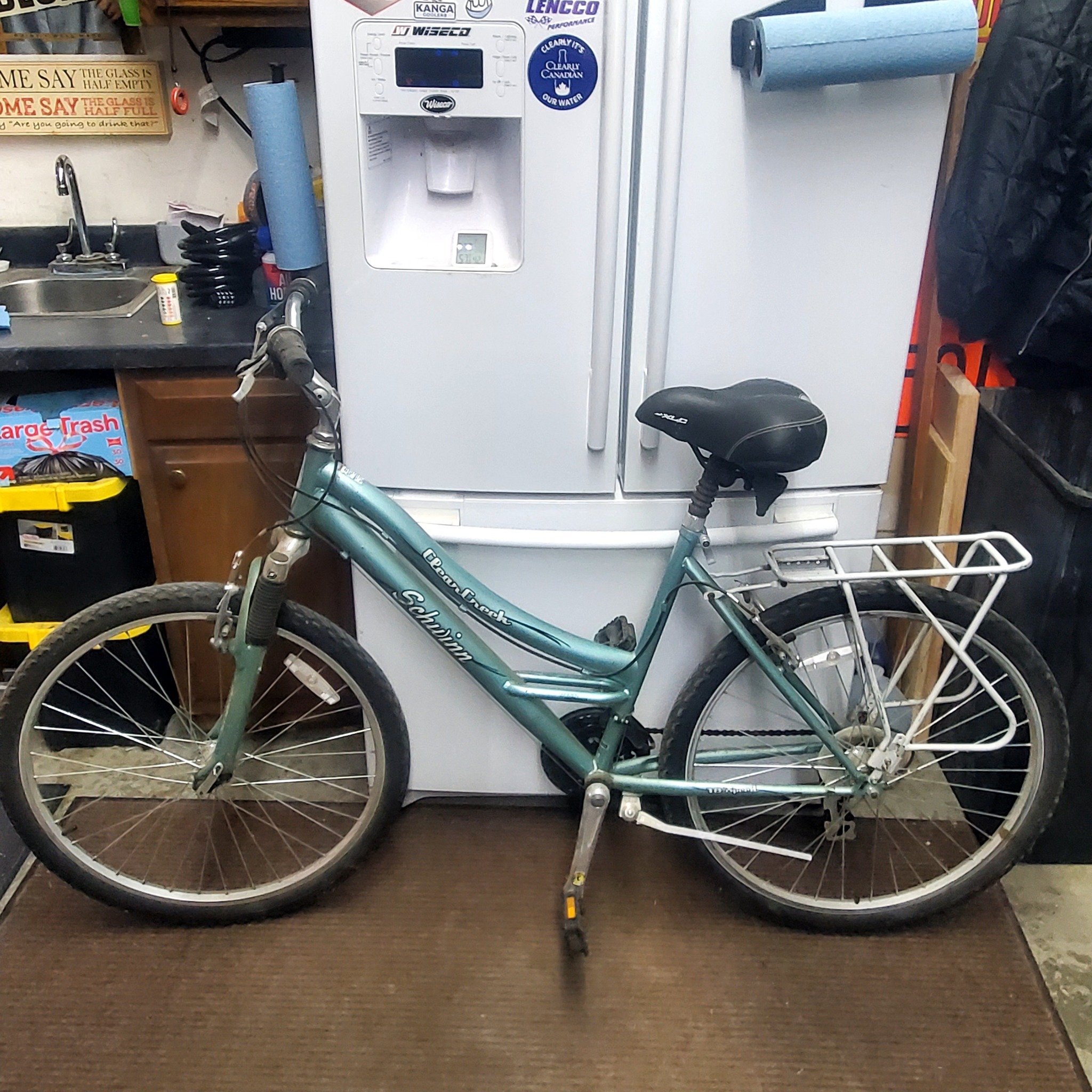 1983 Schwinn World Tourist with original lock and bell