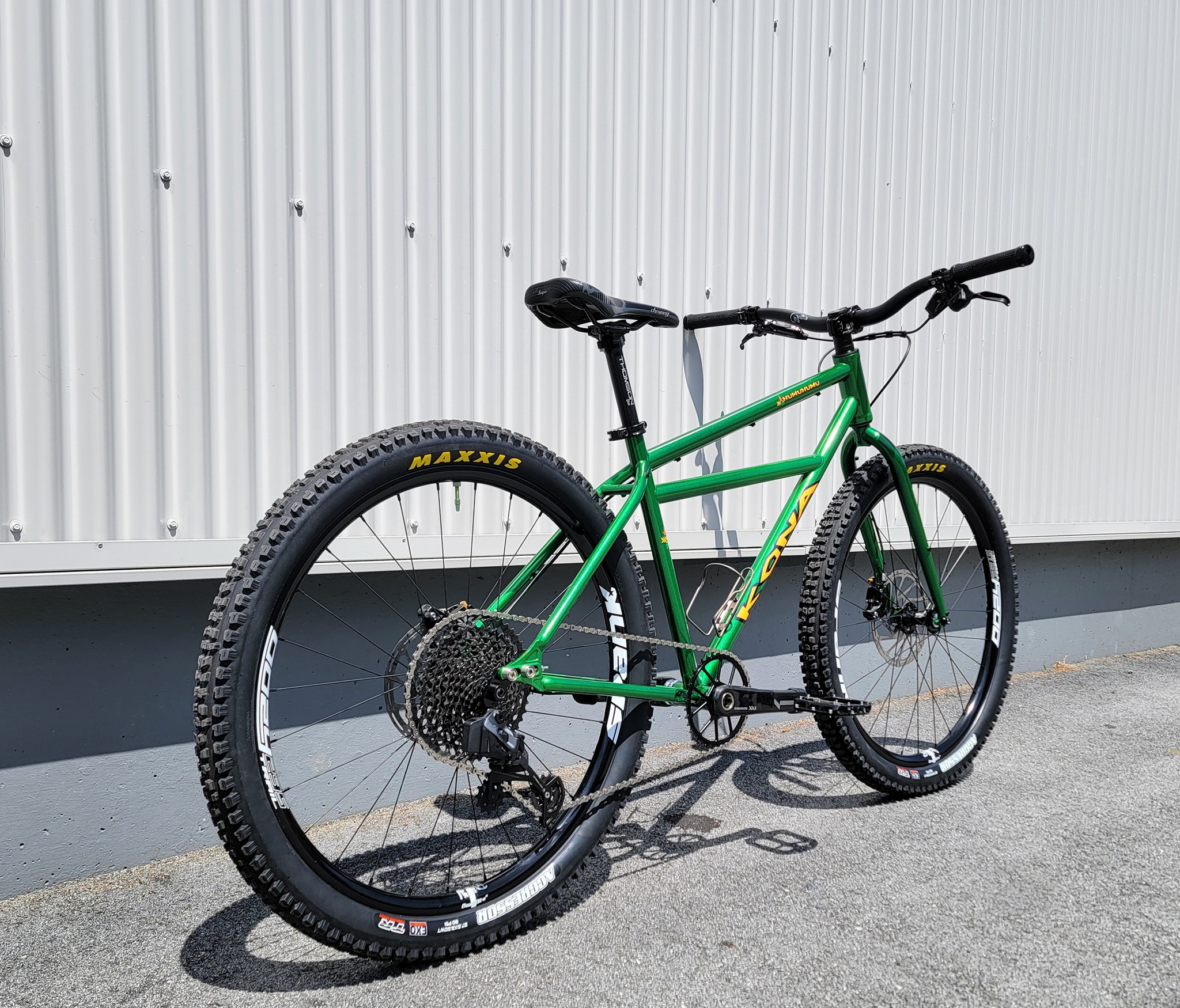 Kona Humuhumu bike build with custom parts