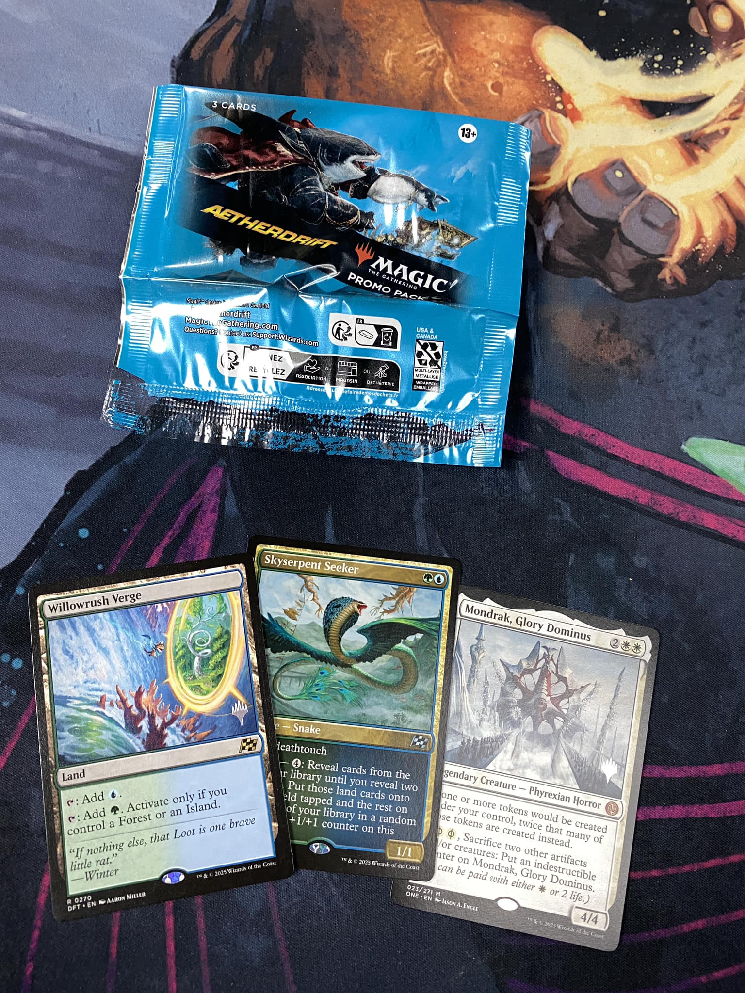 These are the 6 cards that can be opened as promos in the