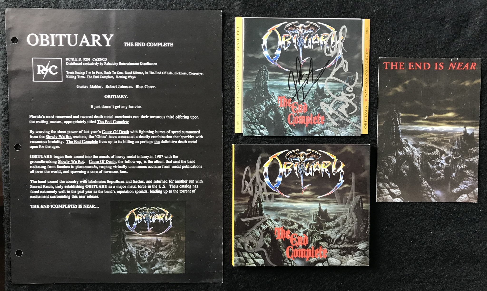Obituary - Cause of Death (1990)