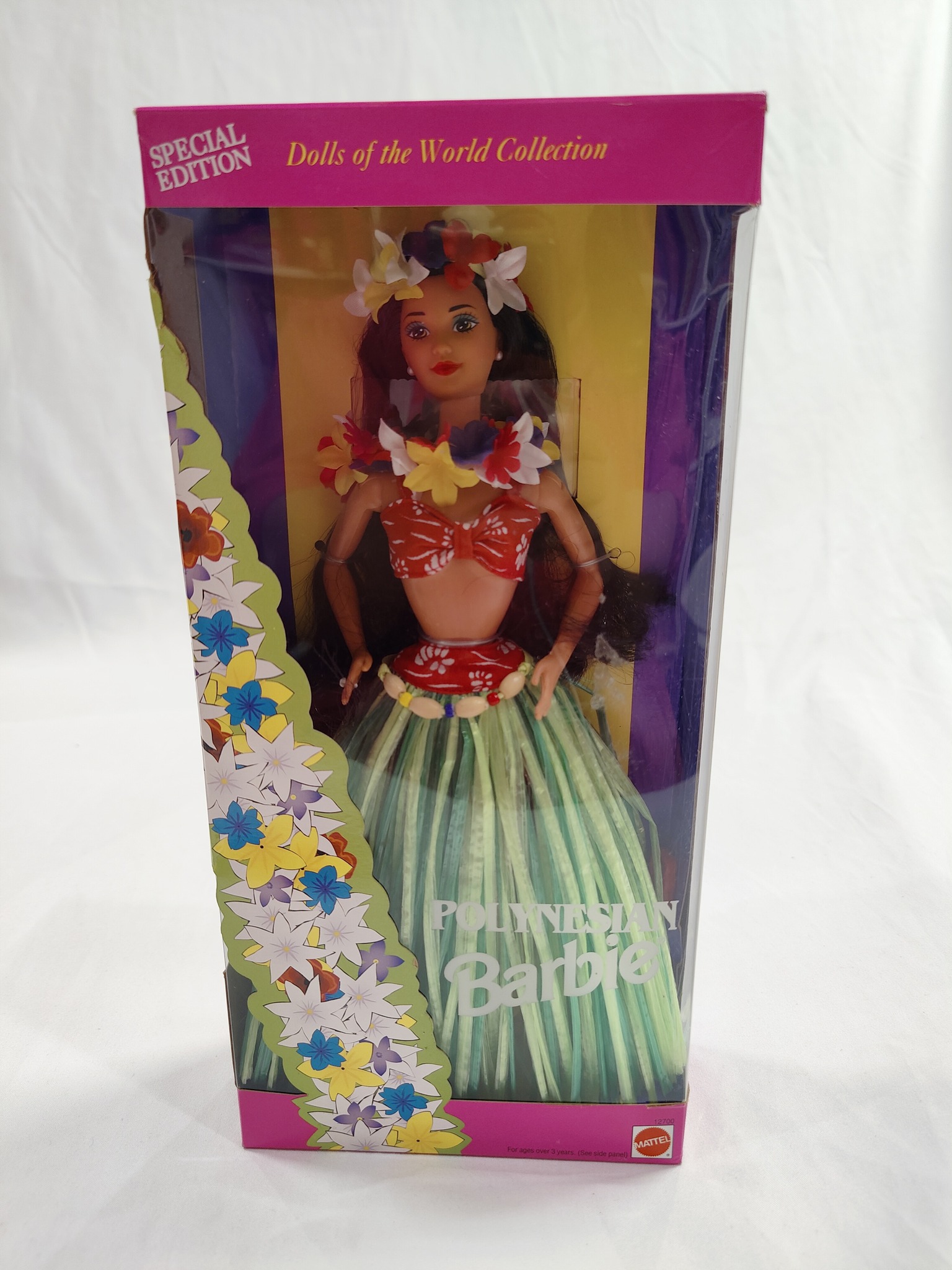 Auction for 1994 Polynesian Barbie doll, sealed and nrfb